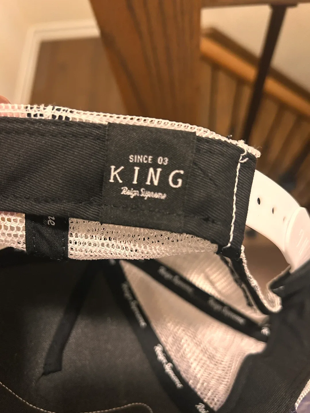 King Reign Supreme Navy Trucker Hat #Cleanout image indicator(2)
