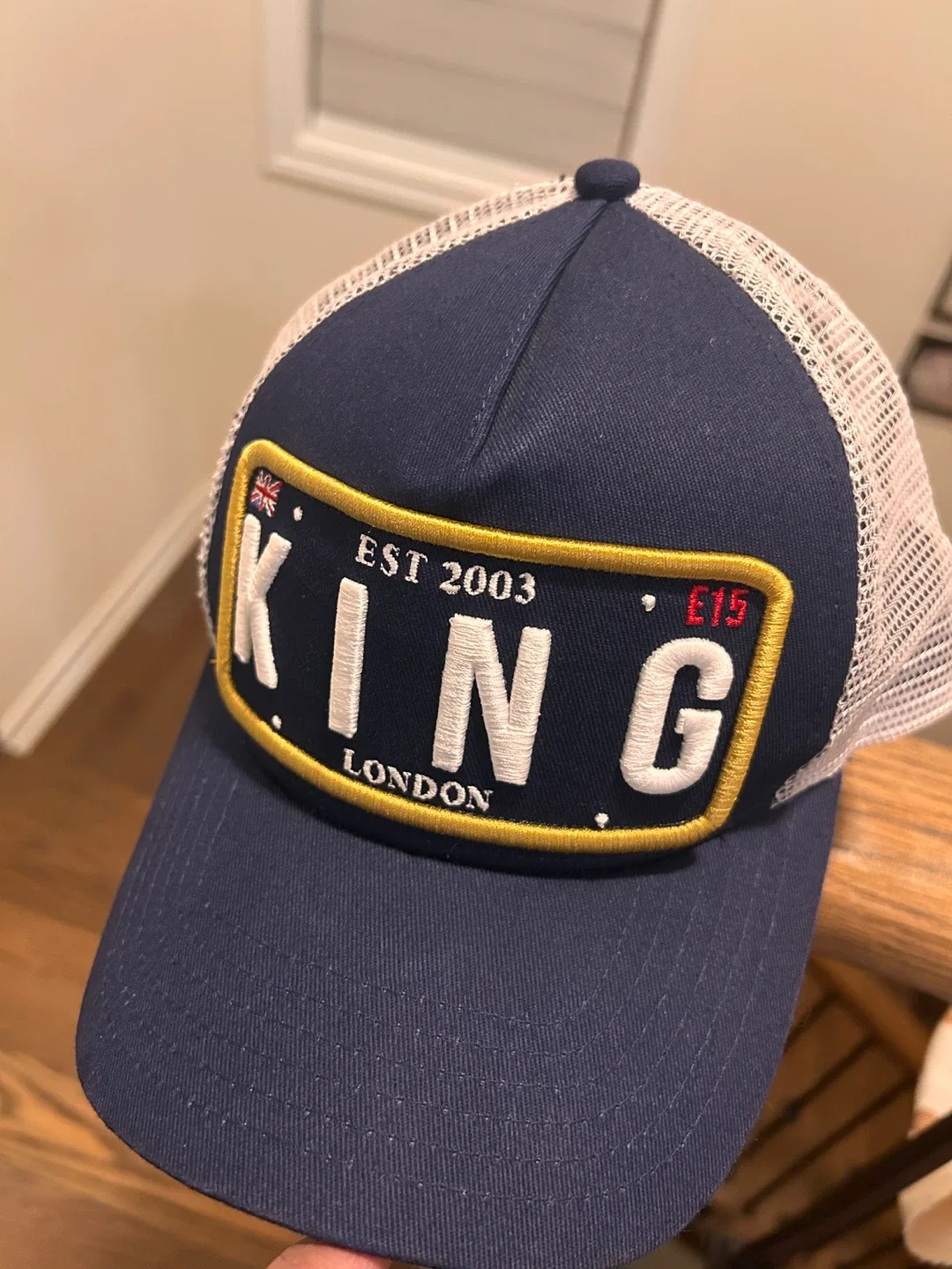 King Reign Supreme Navy Trucker Hat #Cleanout image indicator(3)