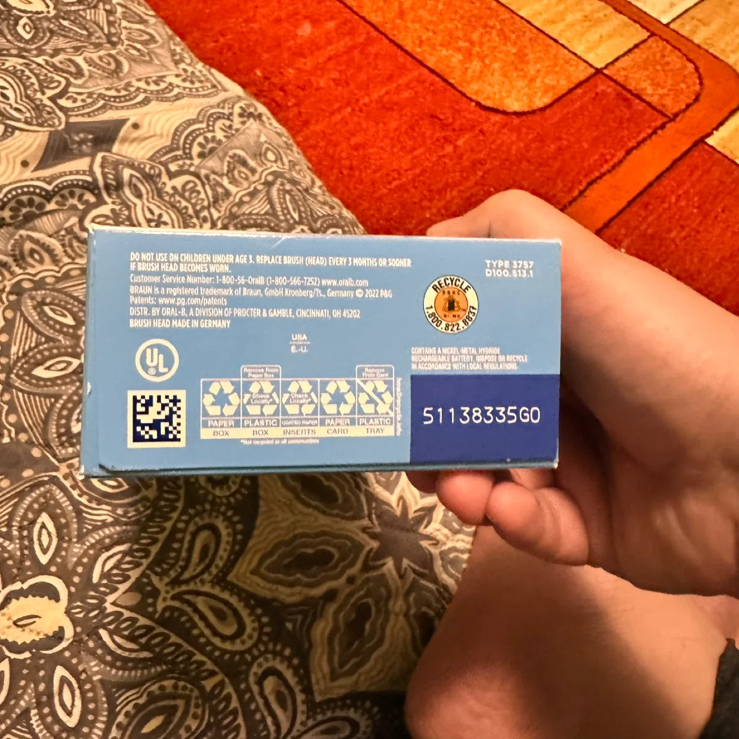 Oral-B Vitality Rechargeable Toothbrush - New! image indicator(3)