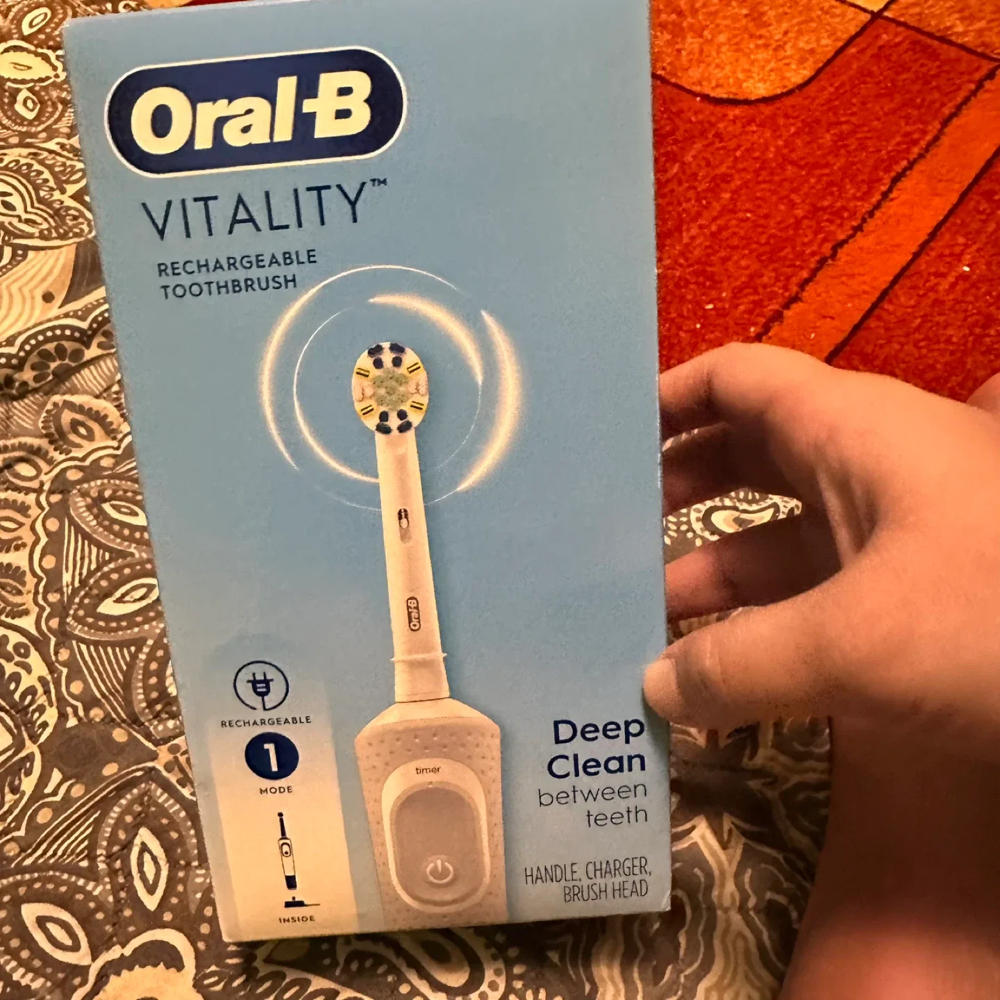 Oral-B Vitality Rechargeable Toothbrush - New!