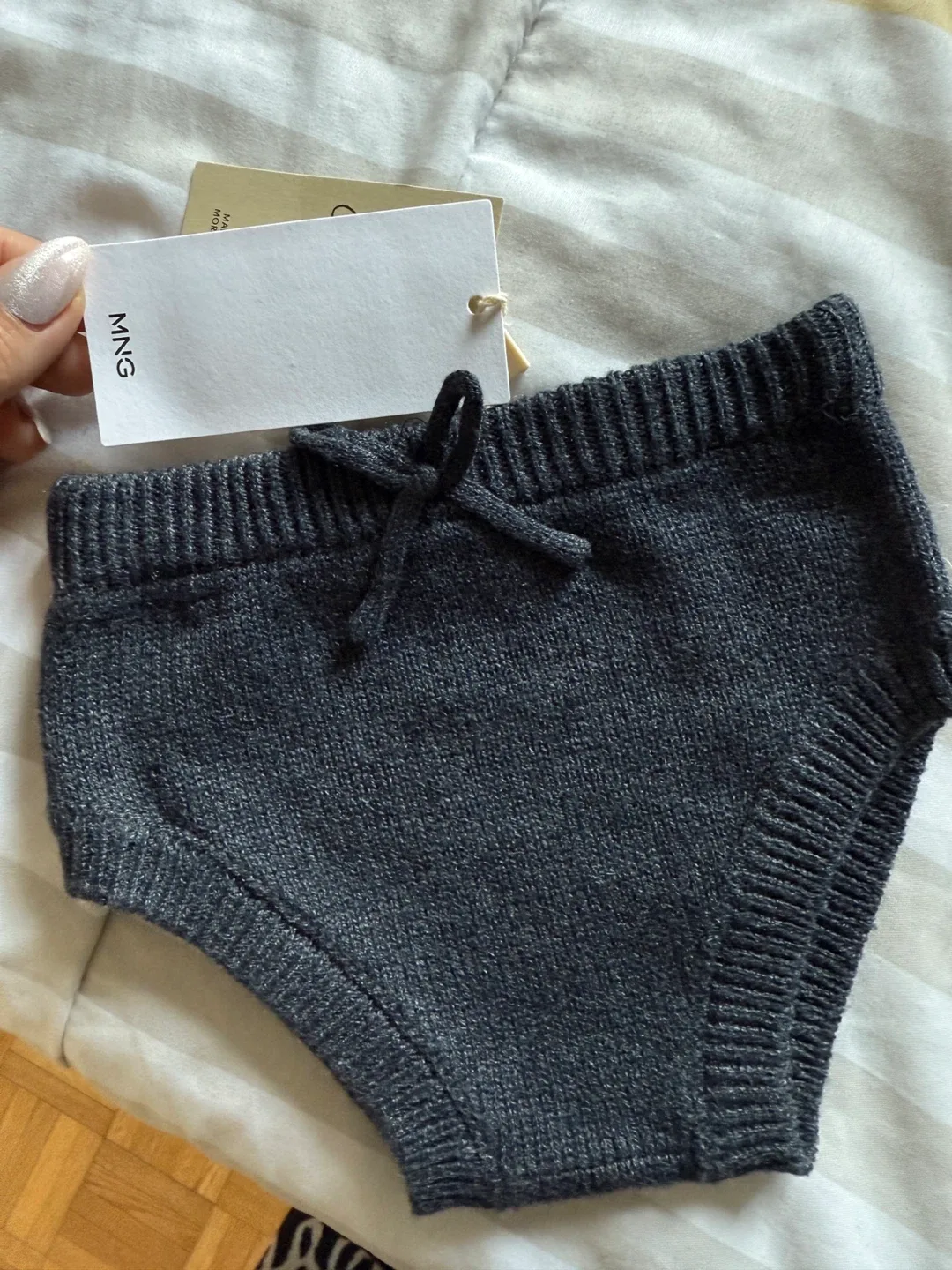 MNG New Born Knit Shorts, Size 6-9M