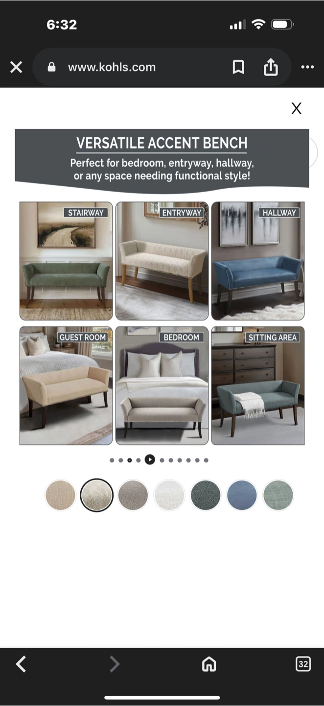 Versatile Accent Bench - photo 4