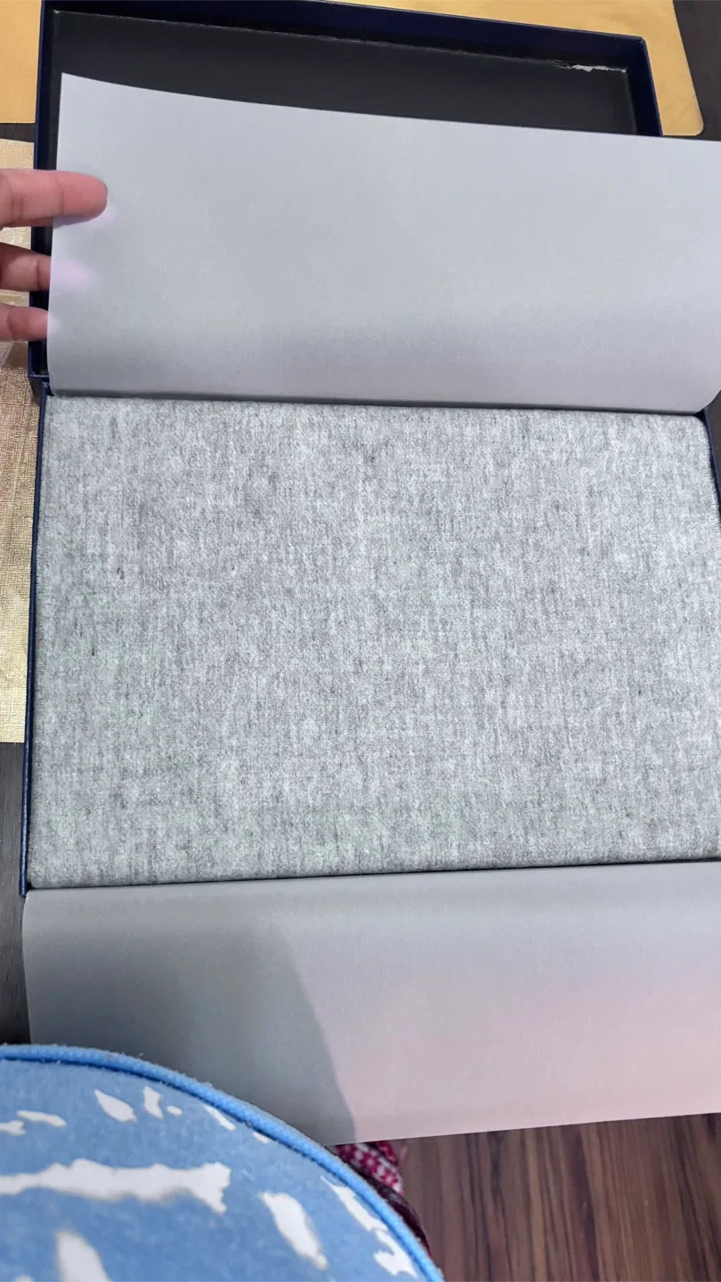 #Cleanout Persmileful Gray Scarf with Box image indicator(3)