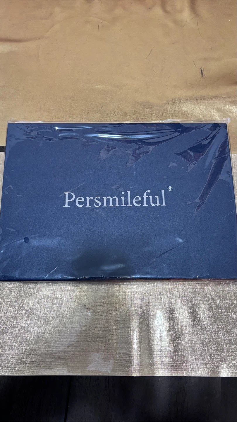 Persmileful Gray Scarf with Box