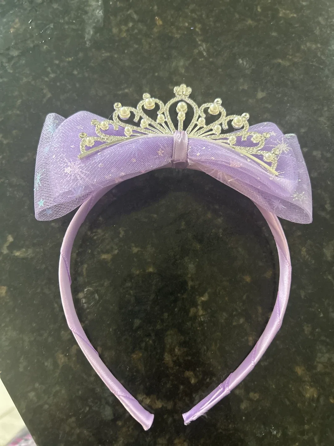 Purple Princess Tiara Headband #Cleanout
