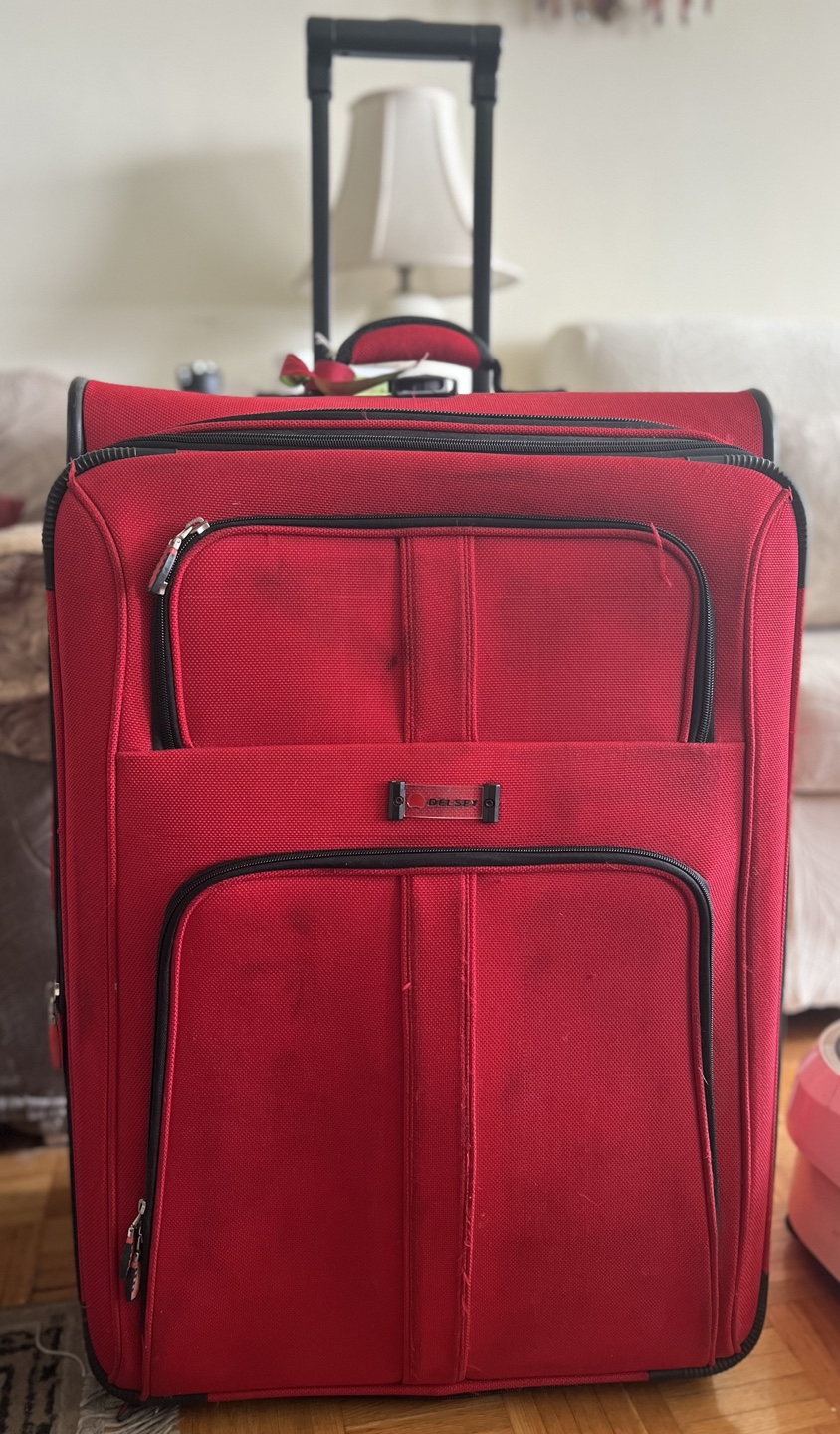 DELSEY Red Suitcase-29”