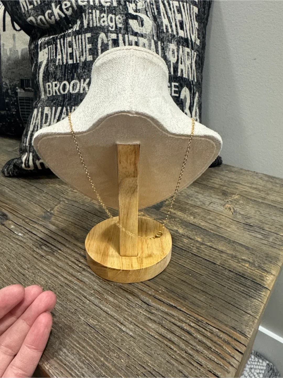 Fendi (upcyle) gold tone Circle Pendant Necklace. image indicator(6)