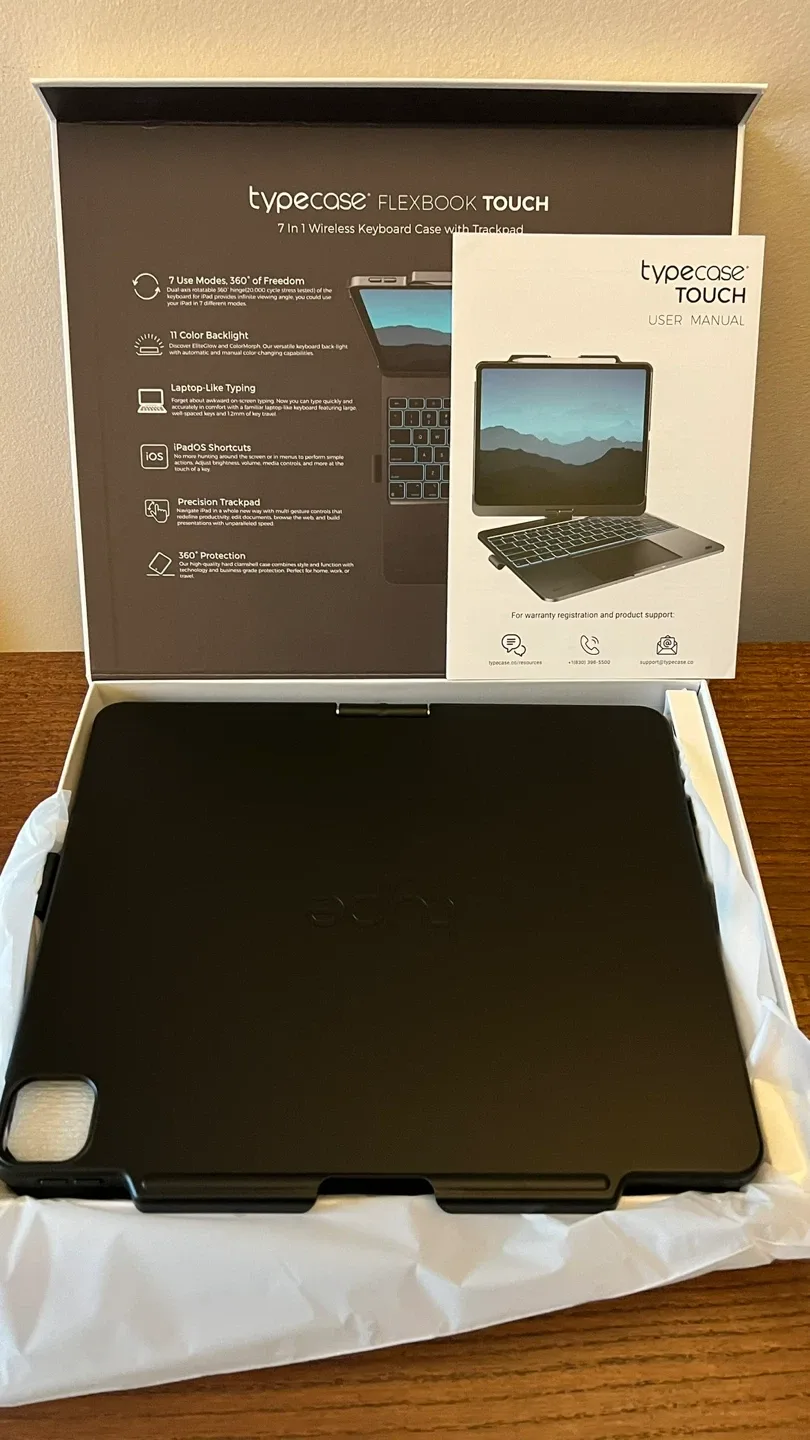 #cleanout typecase Flexbook Touch 7/1 Wireless Case w/Trackpad image indicator(6)