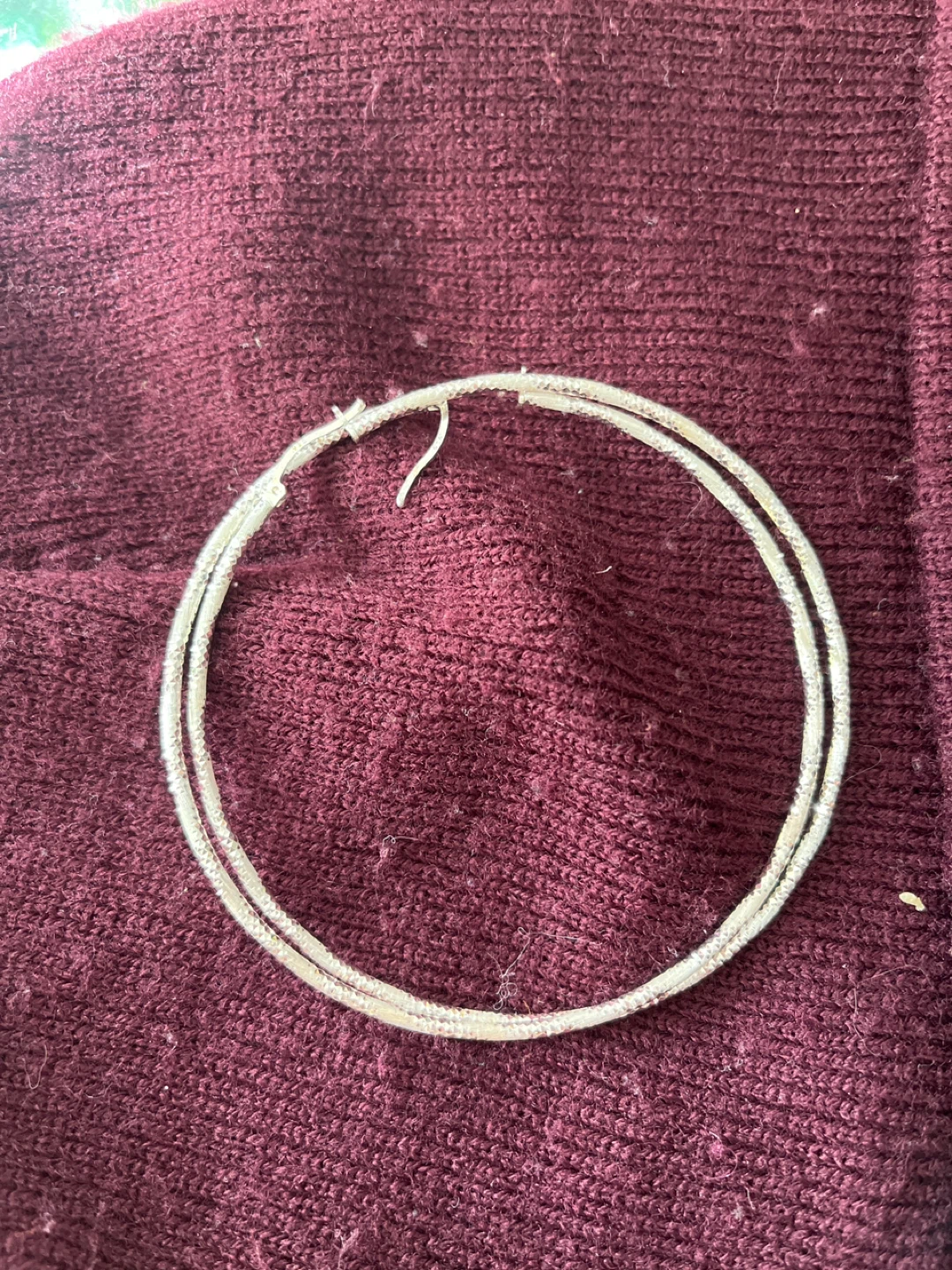 Silver Hoop Earrings