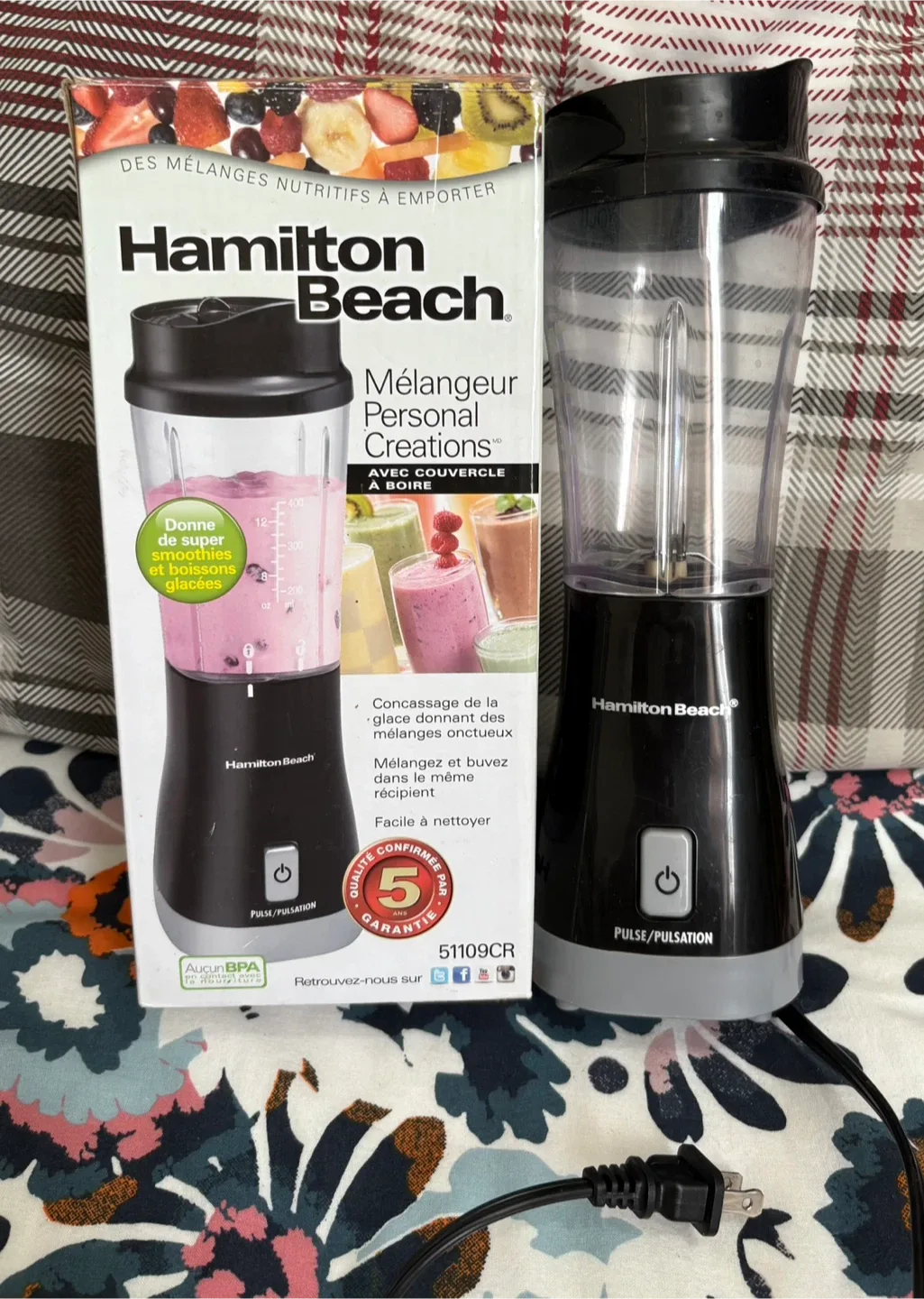 Hamilton Beach Personal Creations Blender