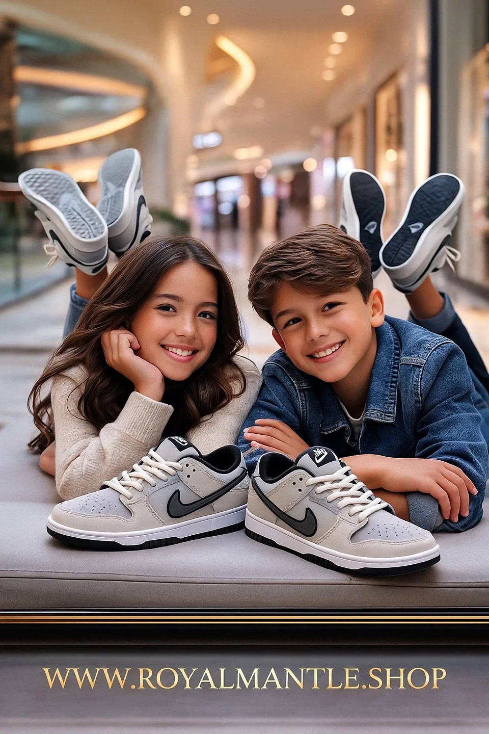 Nike Dunk Low Grey/White size 36 unisex image indicator(2)