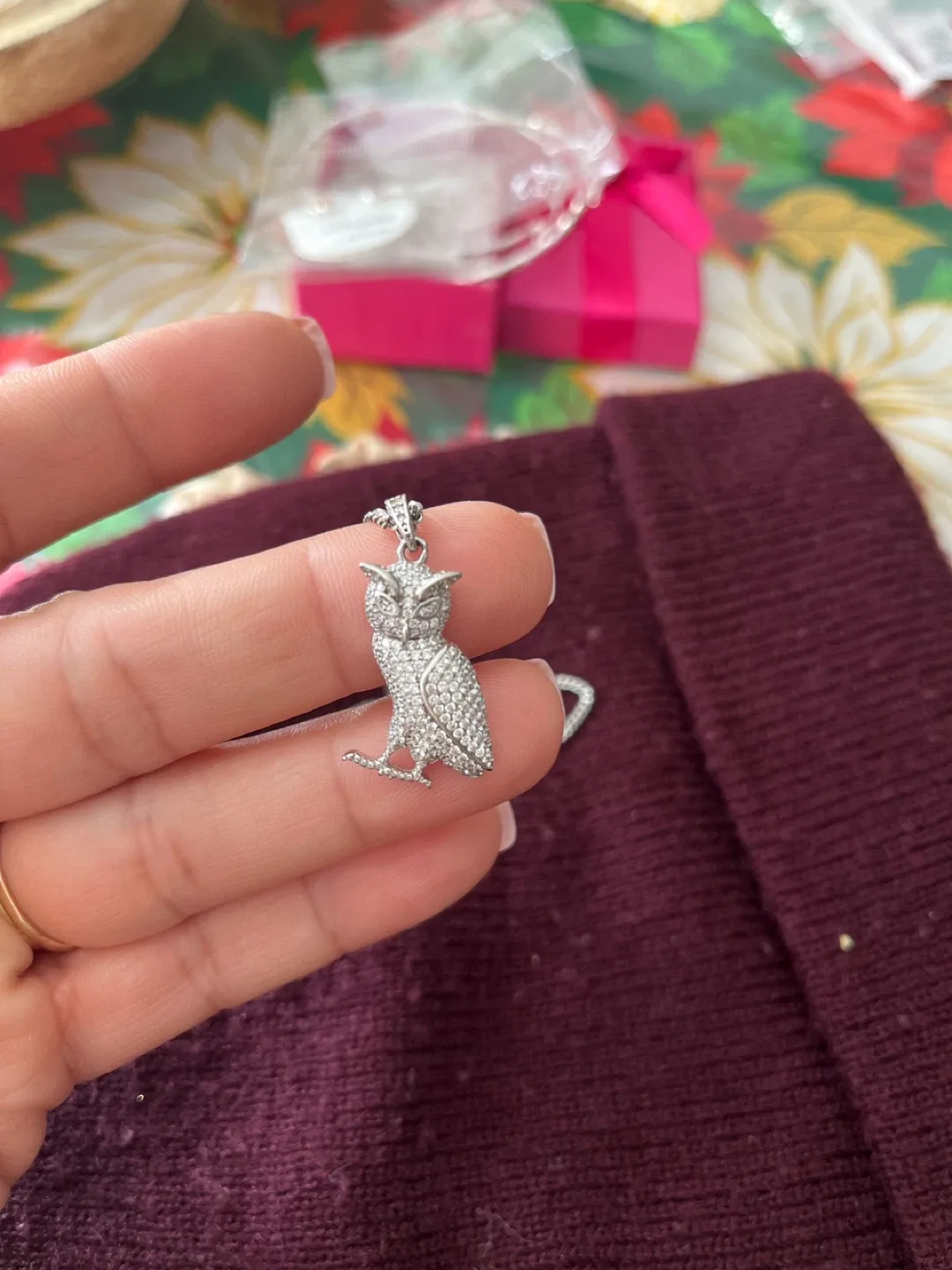 Owl Pendant Necklace image indicator(2)