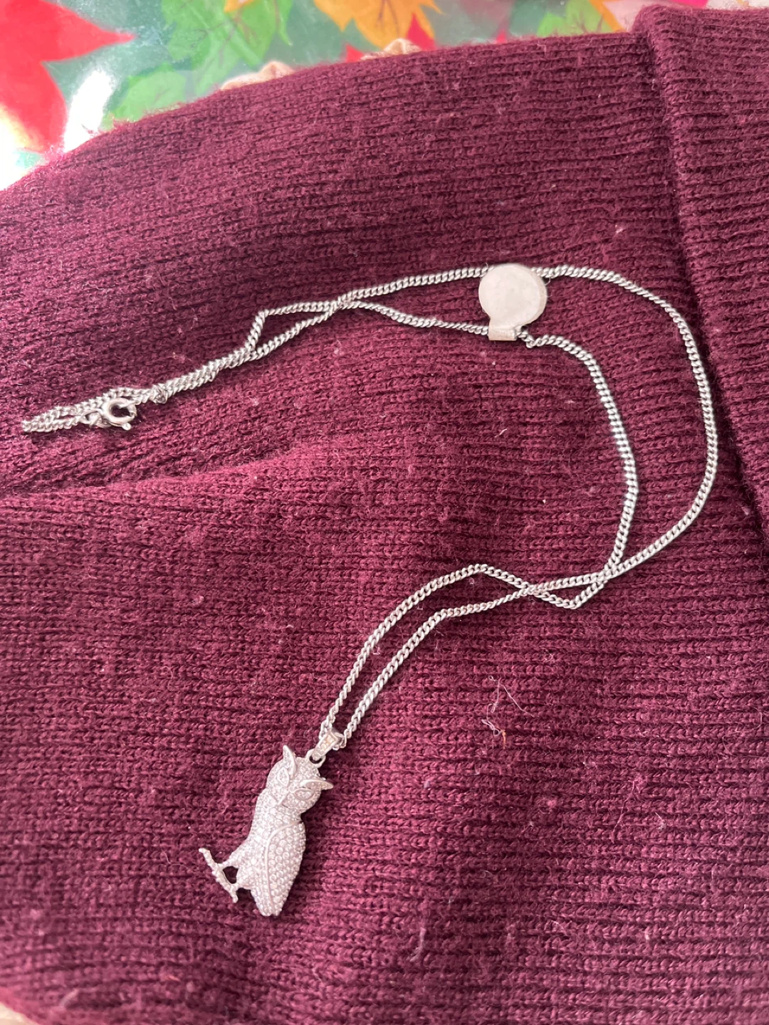Owl Pendant Necklace