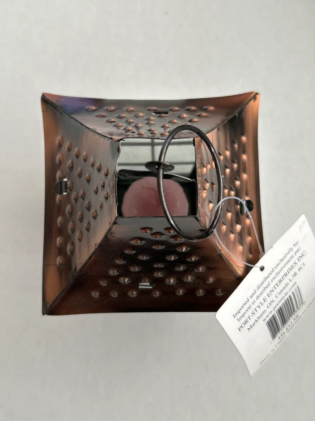 #Cleanout Port Style Enterprises Copper Lantern image indicator(2)