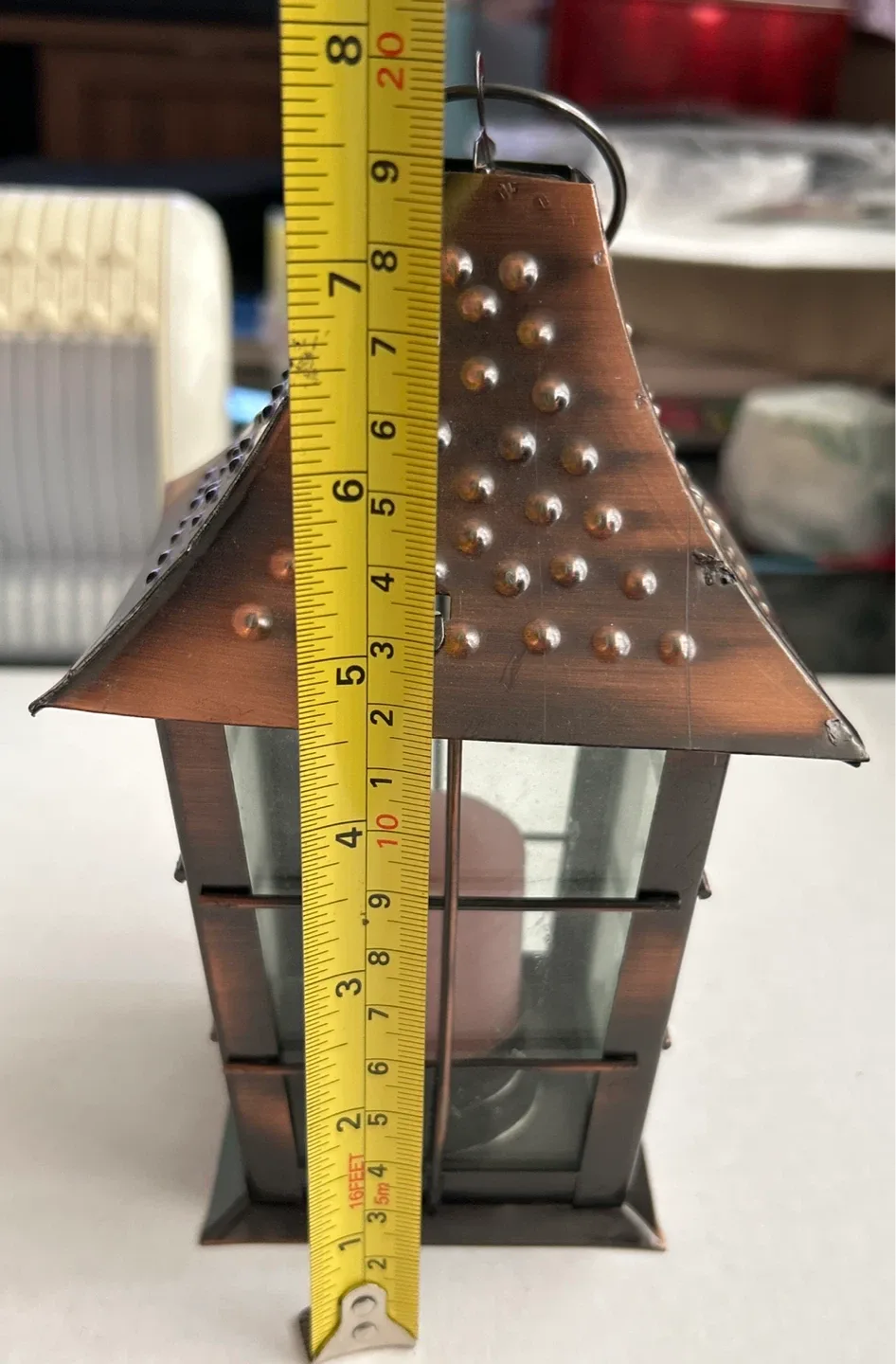 #Cleanout Port Style Enterprises Copper Lantern image indicator(5)