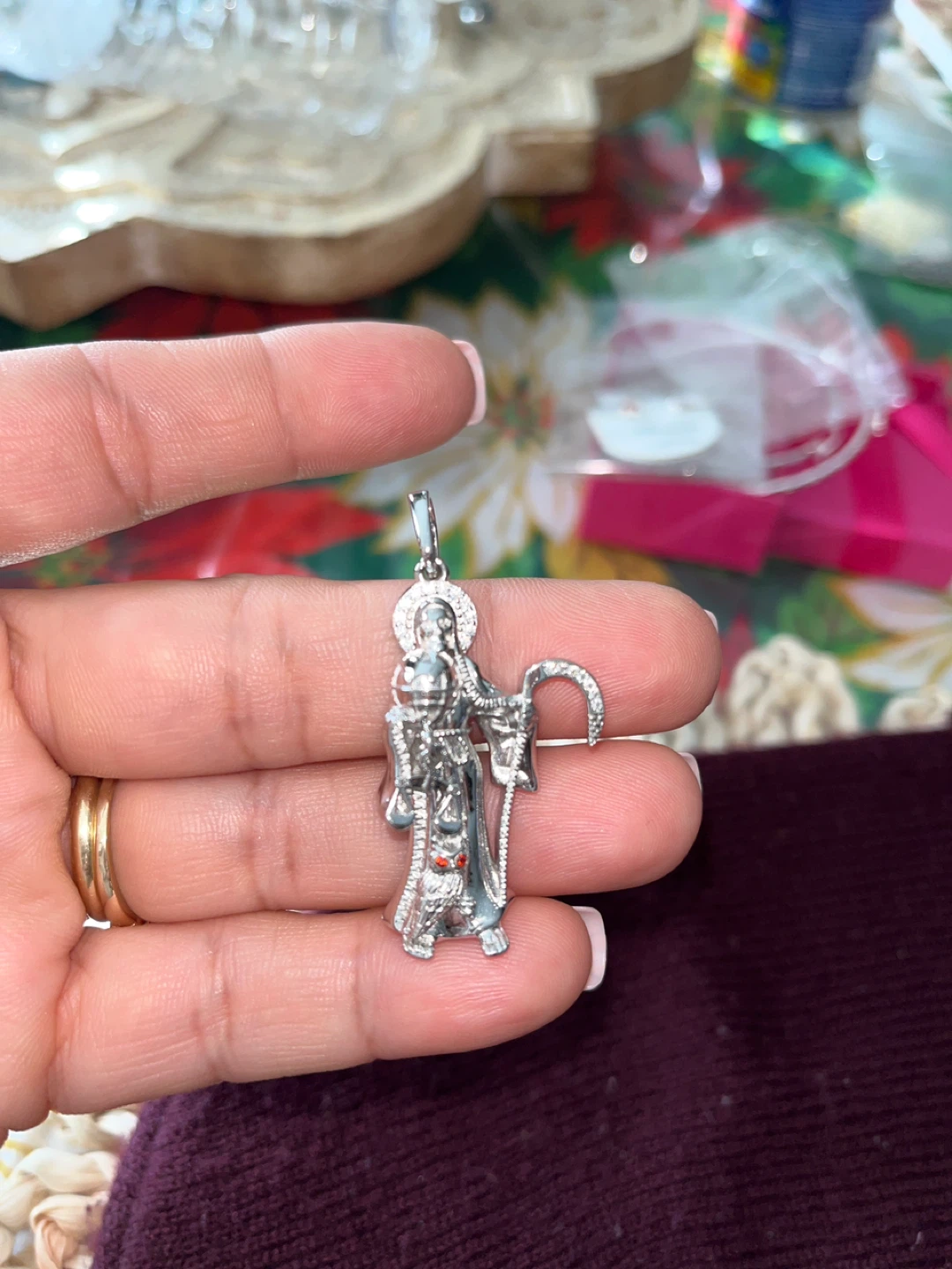 Silver Saint Jude Pendant - photo 2
