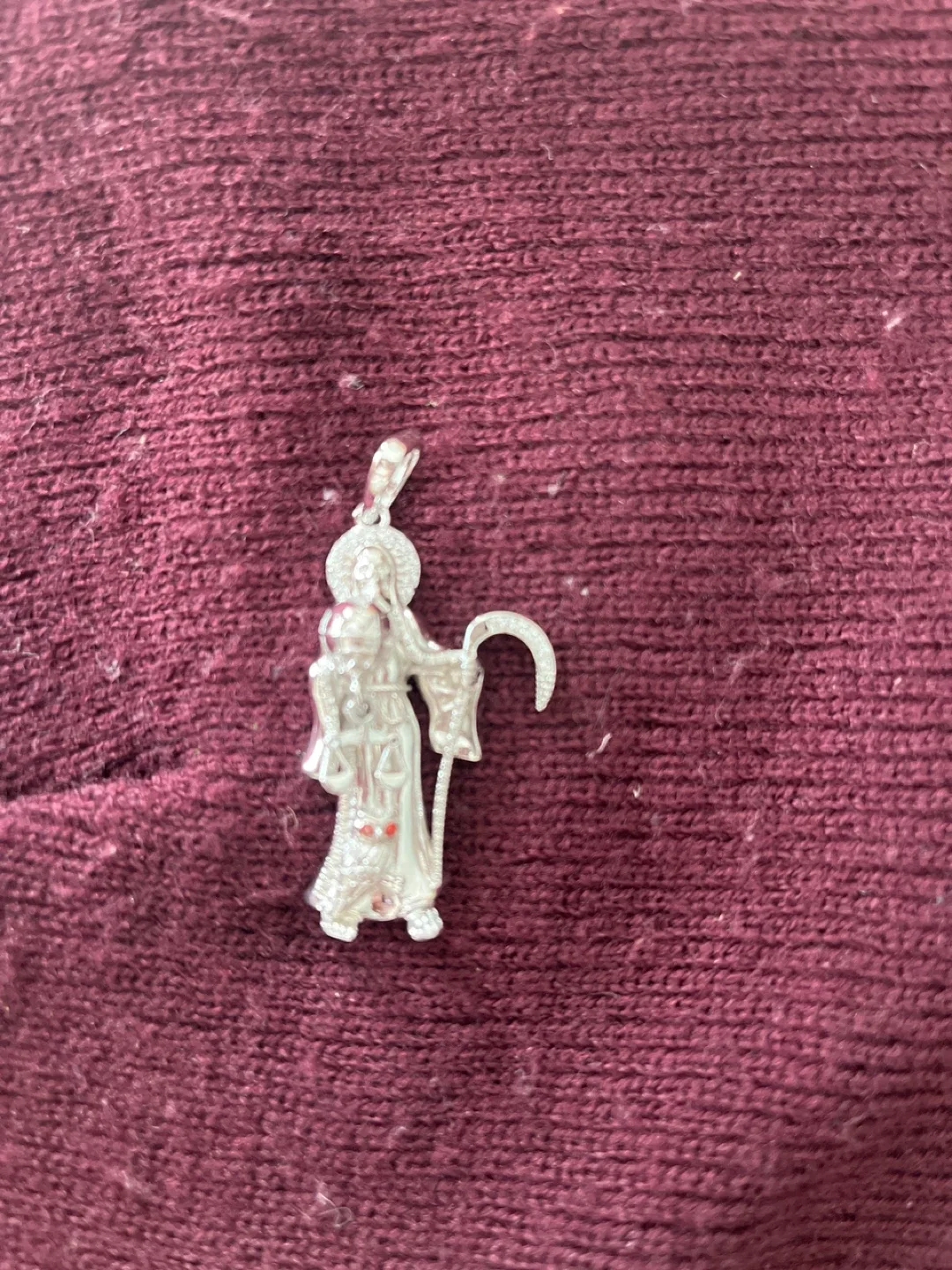 Silver Saint Jude Pendant