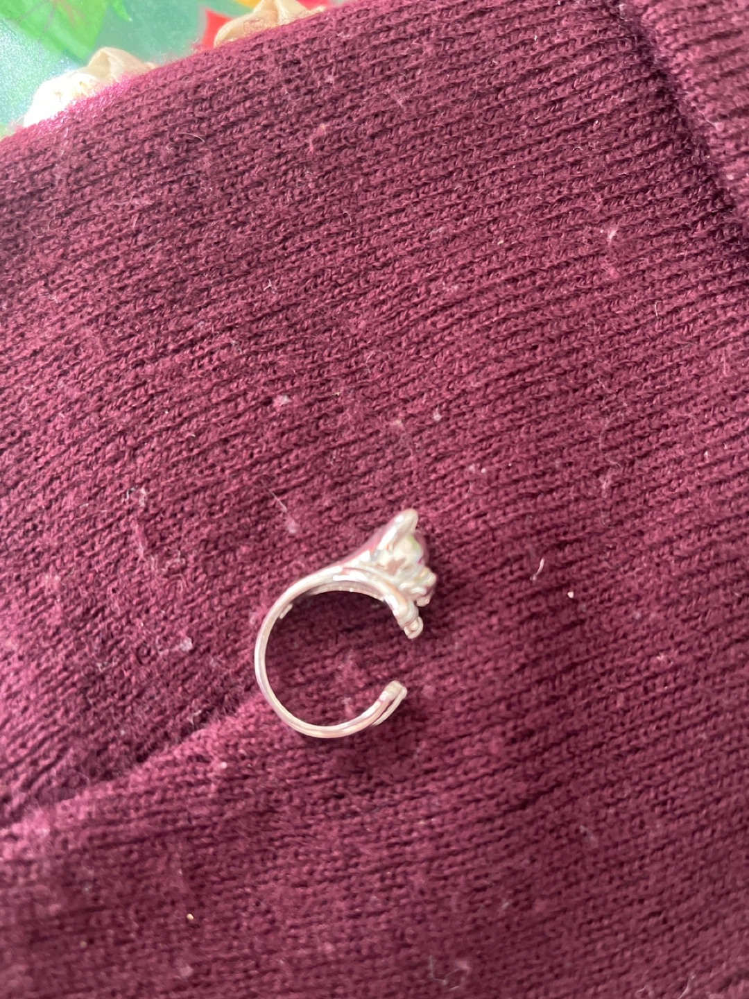 Dog Ring, Silver - photo 2