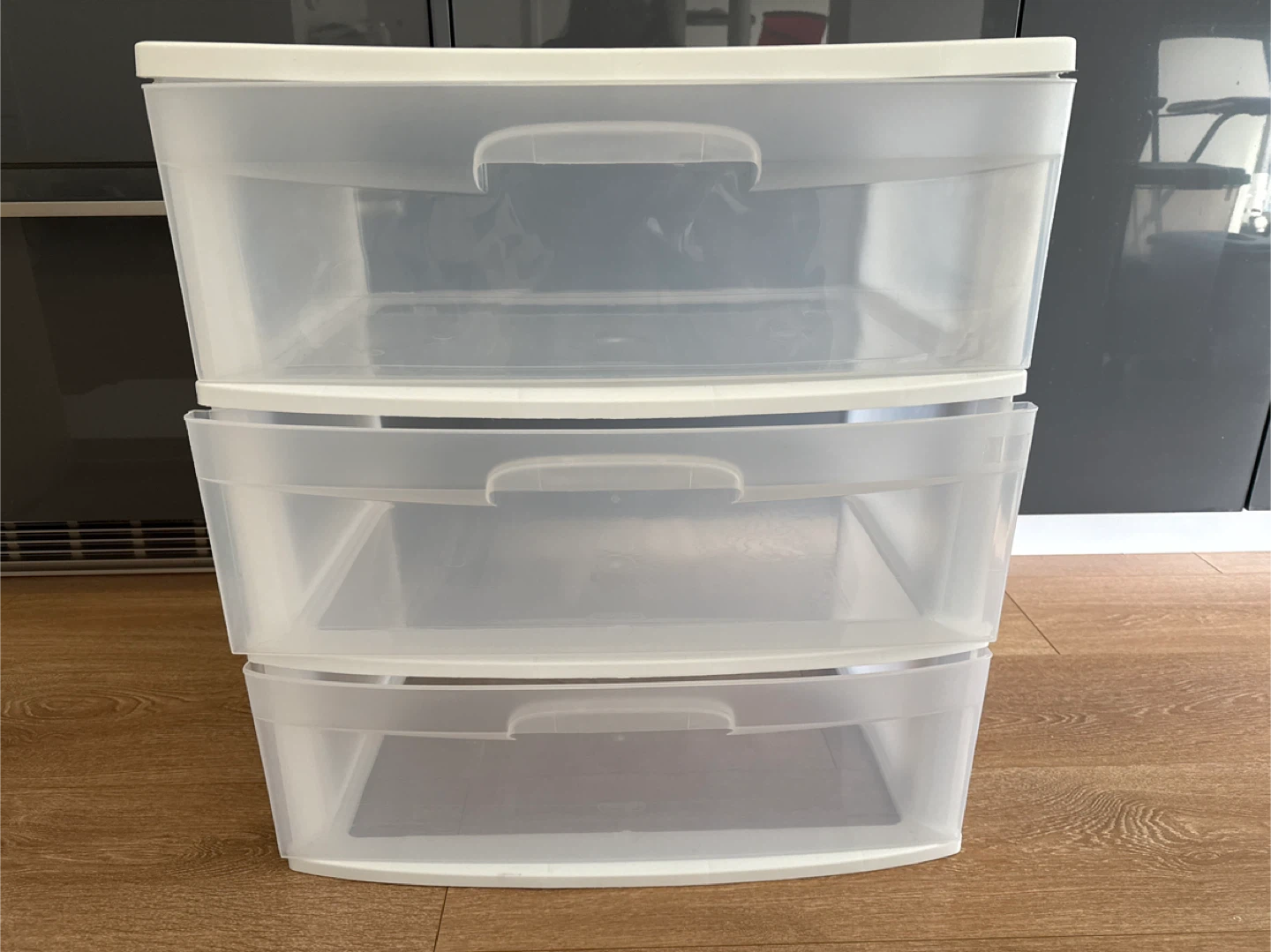 3-Drawer Plastic Storage Unit