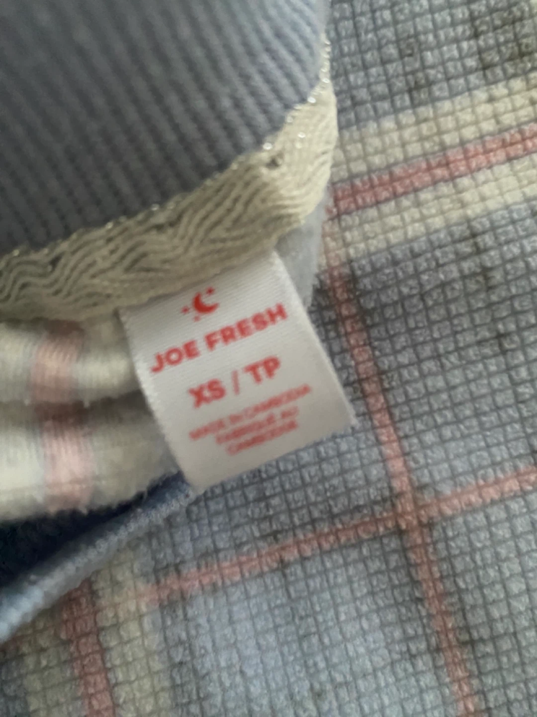 Joe Fresh XS Plaid Pajama Set - photo 2