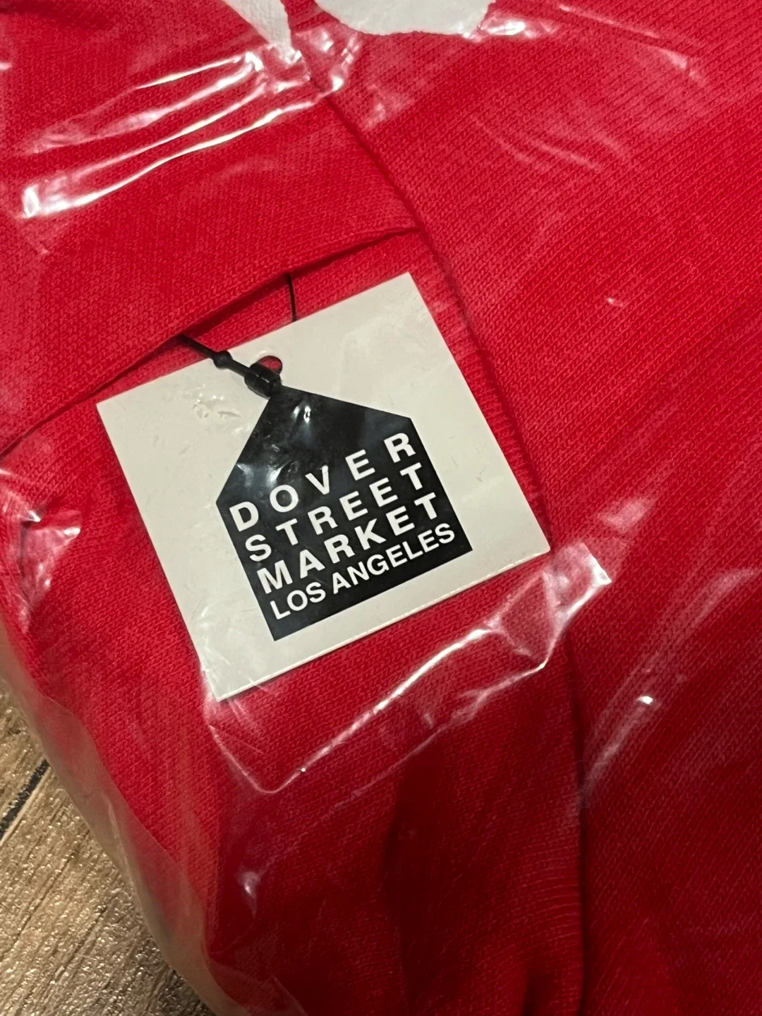 Red Denim Tears Hoodie image indicator(4)