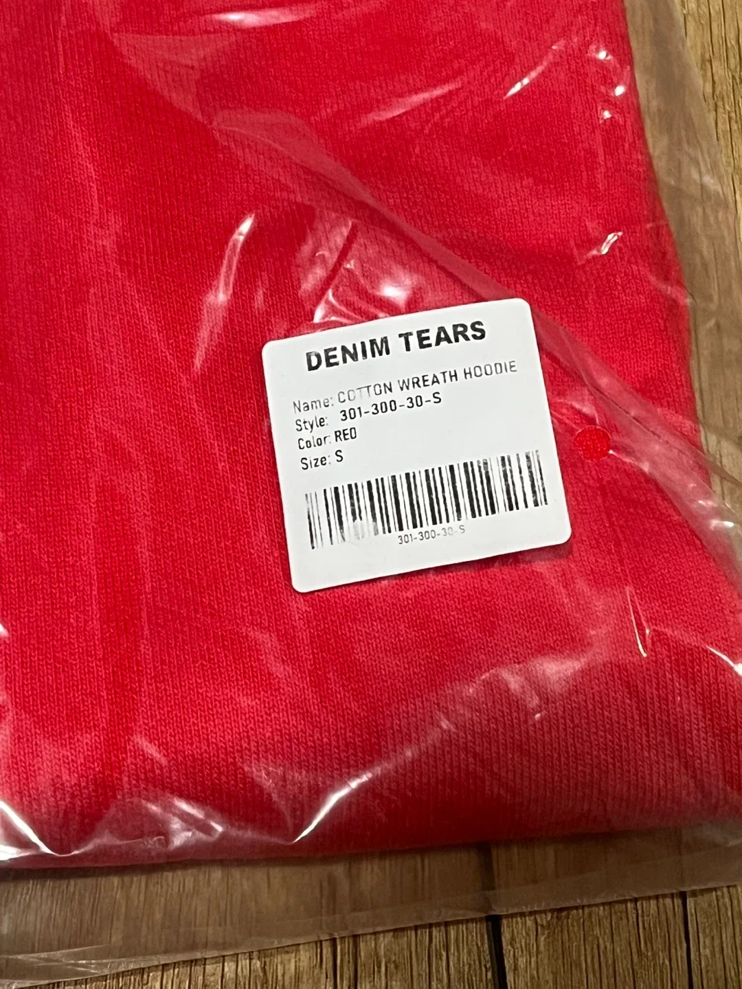 Red Denim Tears Hoodie image indicator(3)