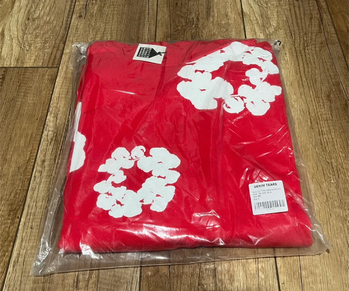 Red Denim Tears Hoodie