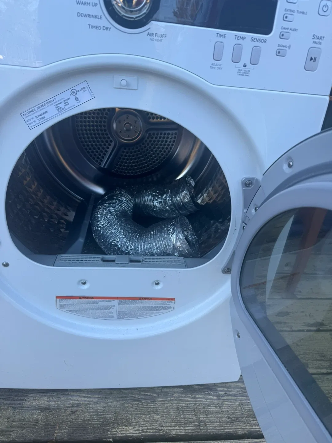 GE Clothes Dryer image indicator(3)