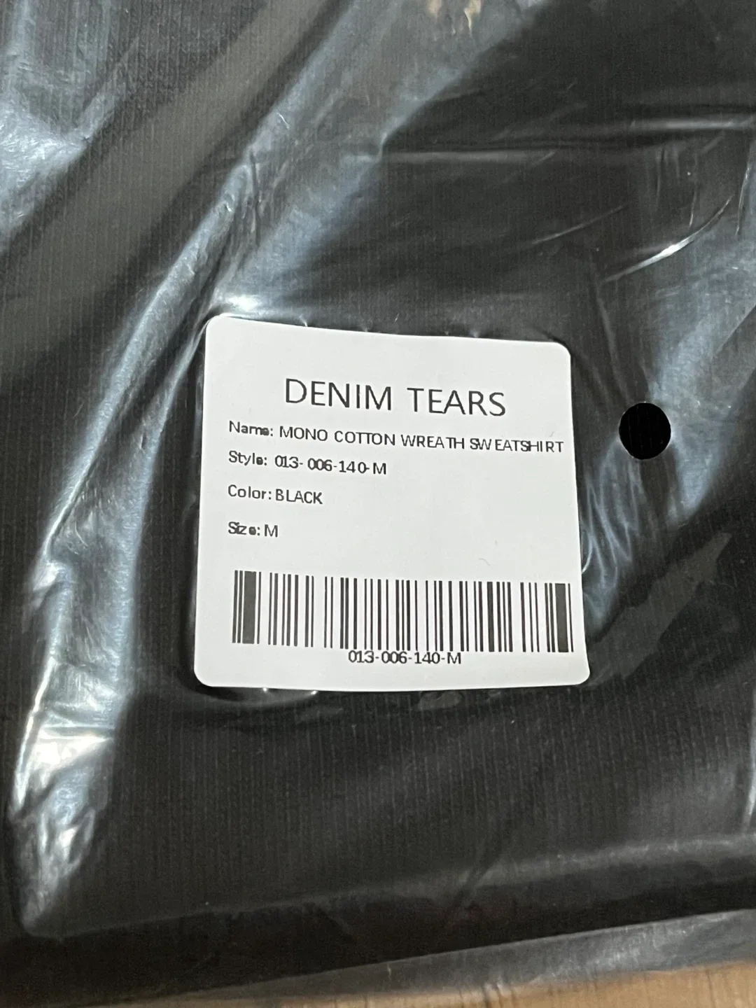 Black Denim Tears Sets (Small,Medium) image indicator(6)