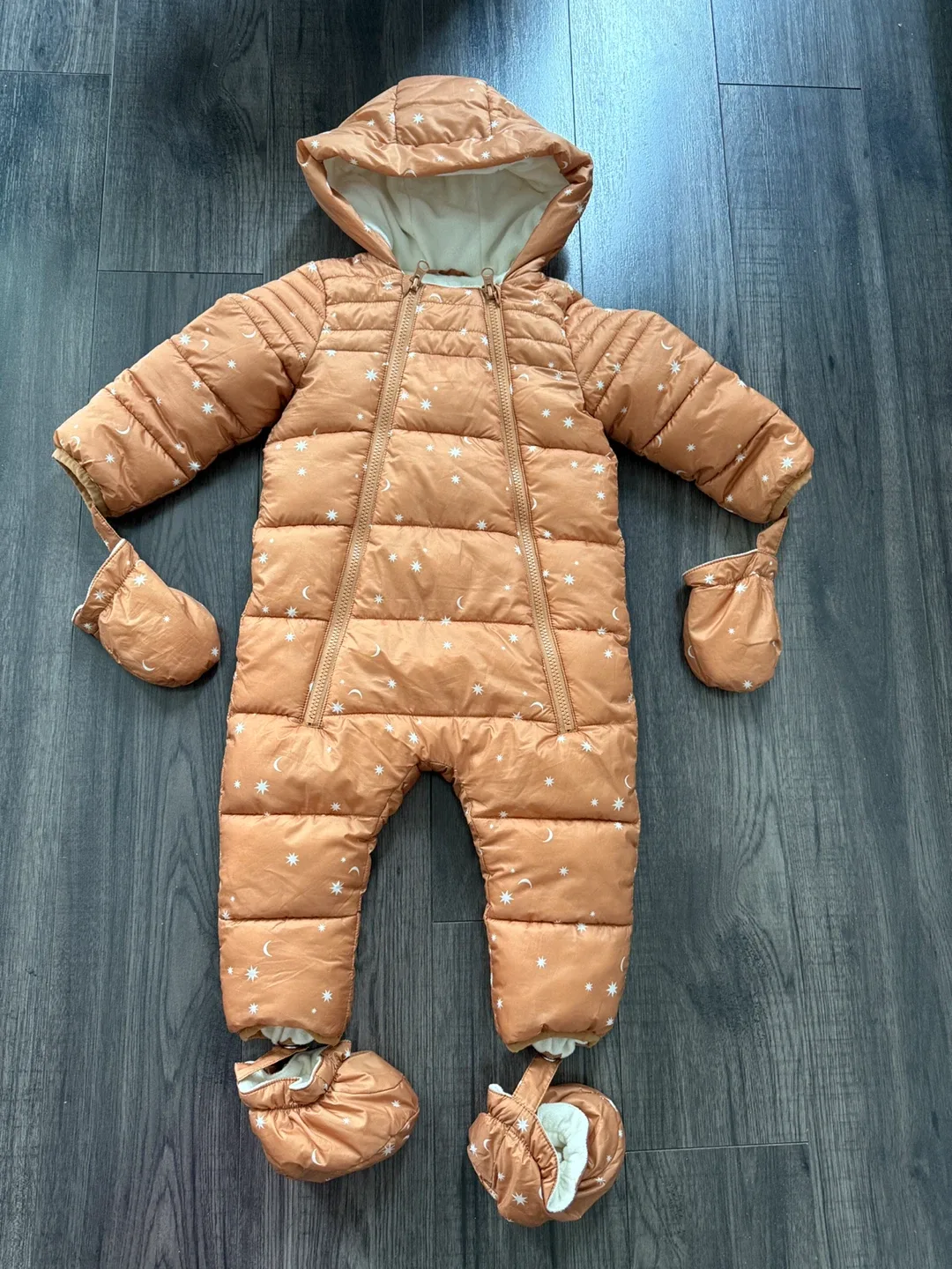 Baby Winter Suit with Mittens & Booties for 18-24 months