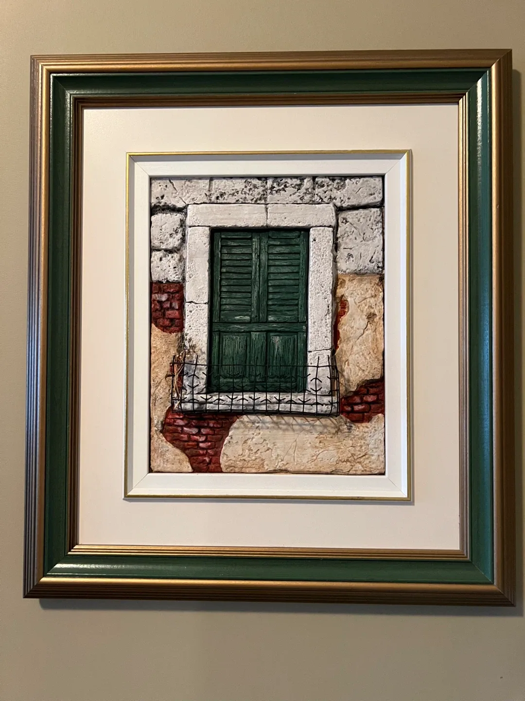 Vintage Framed Relief Artwork image indicator(5)