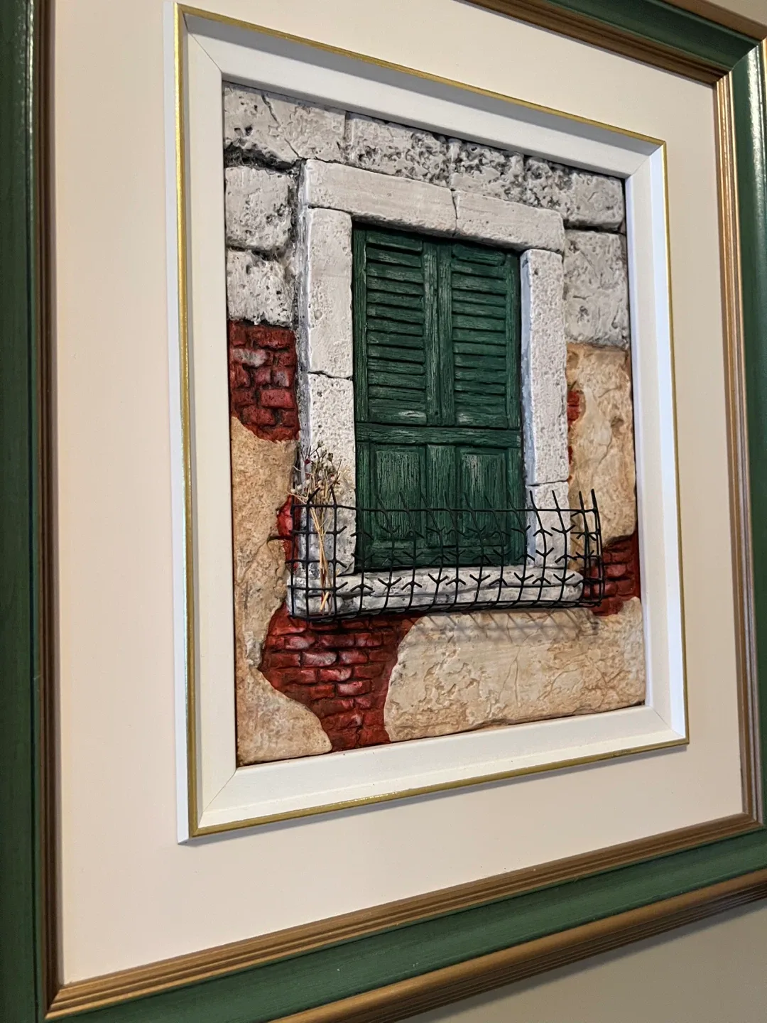 Vintage Framed Relief Artwork image indicator(6)