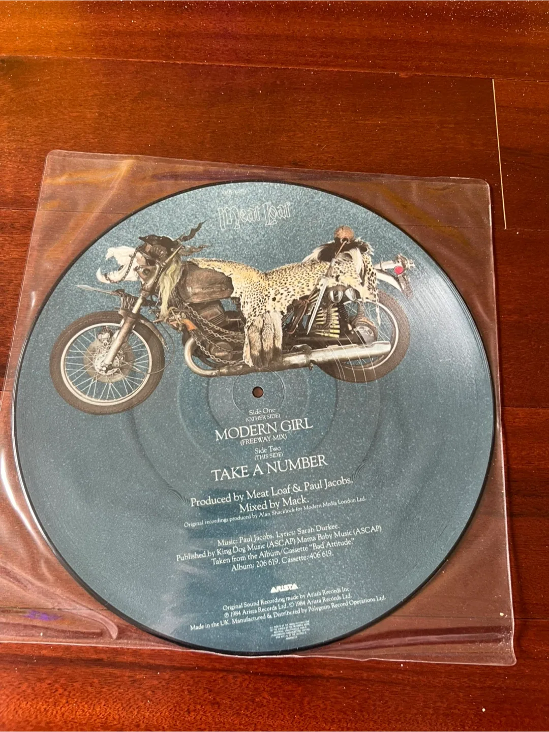 Meat Loaf Picture Disc Vinyl Record image indicator(2)