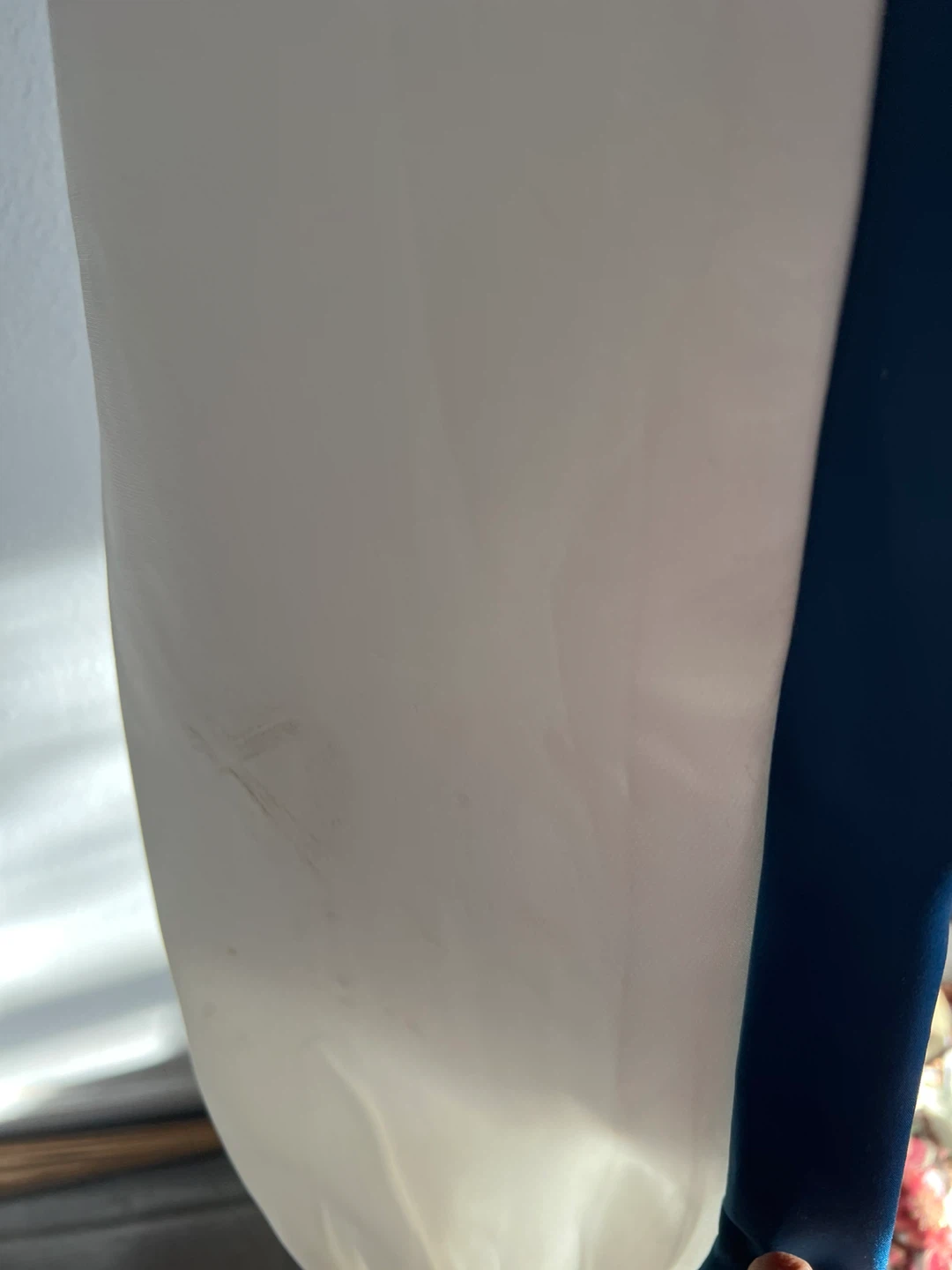 Shein White & Blue Joggers, Size XS. #Cleanout - photo 4