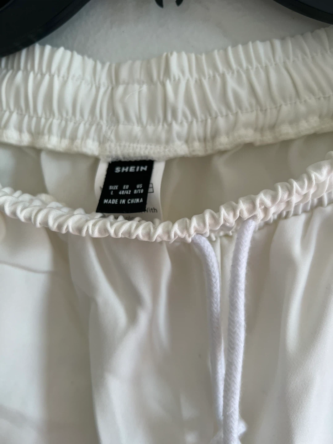 Shein White & Blue Joggers, Size XS. #Cleanout - photo 2