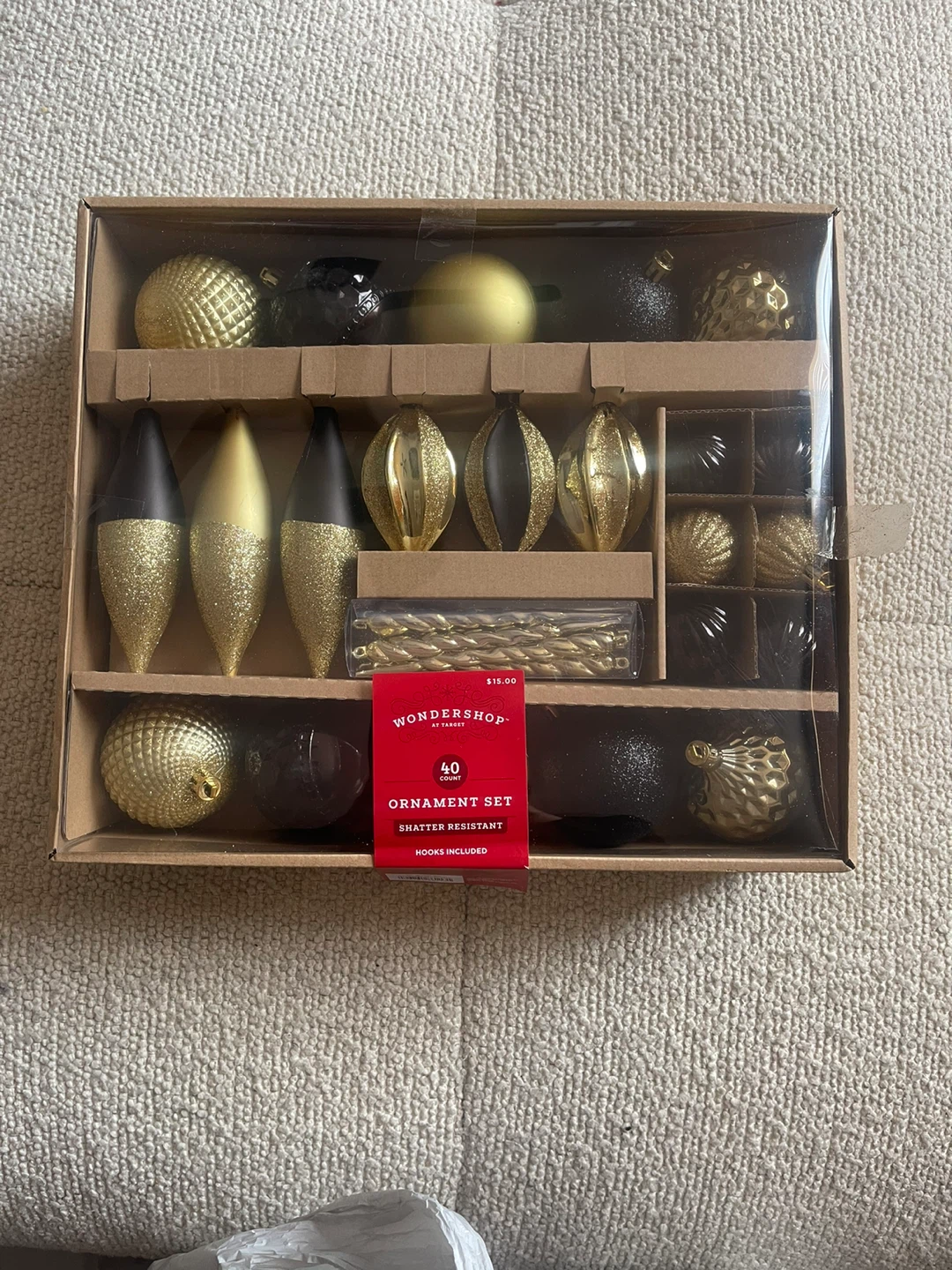 #cleanout 40-Piece Ornament Set