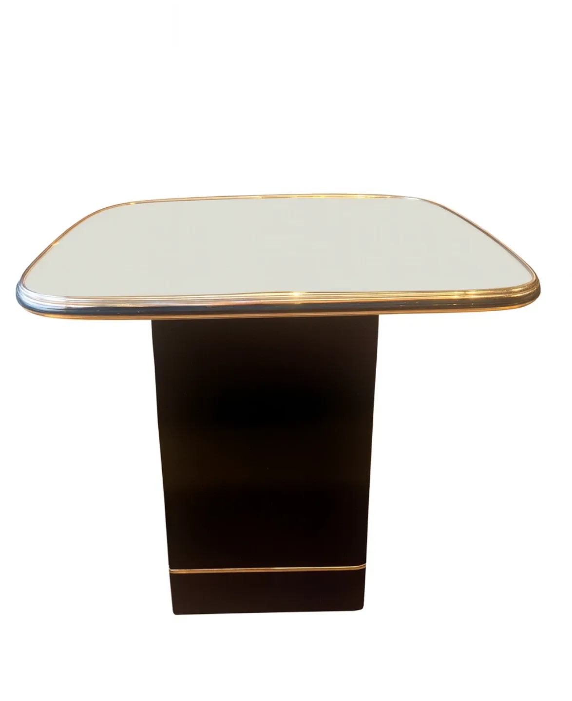 Black & Gold Accent Table vintage image indicator(2)