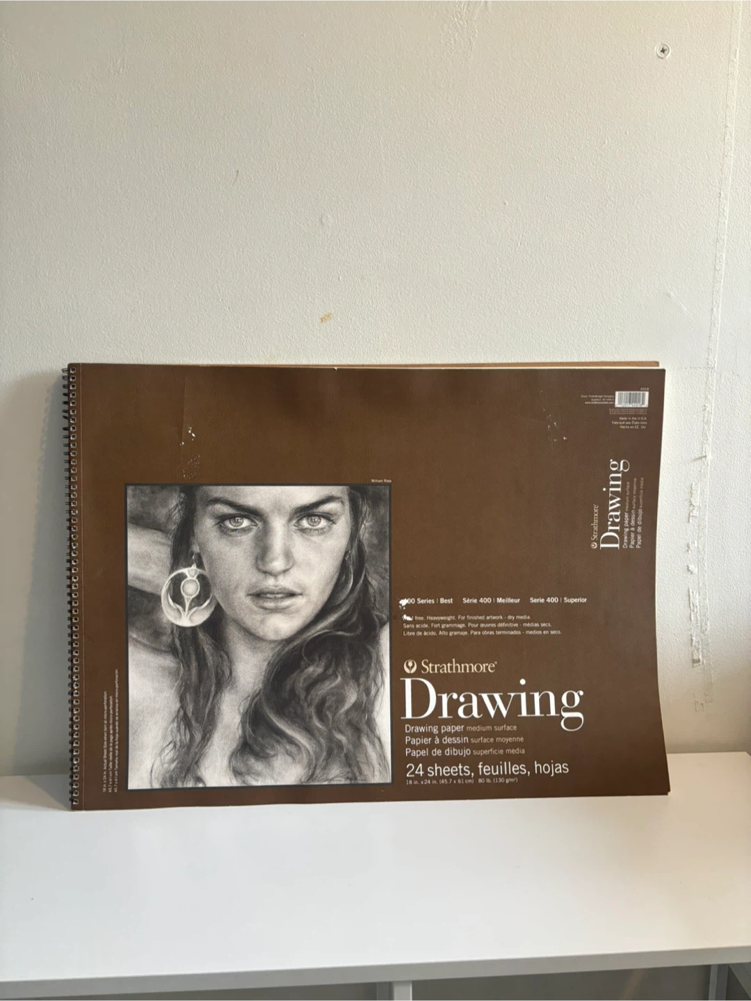 18x24” Drawing Paper Pad - Strathmore 400 Series