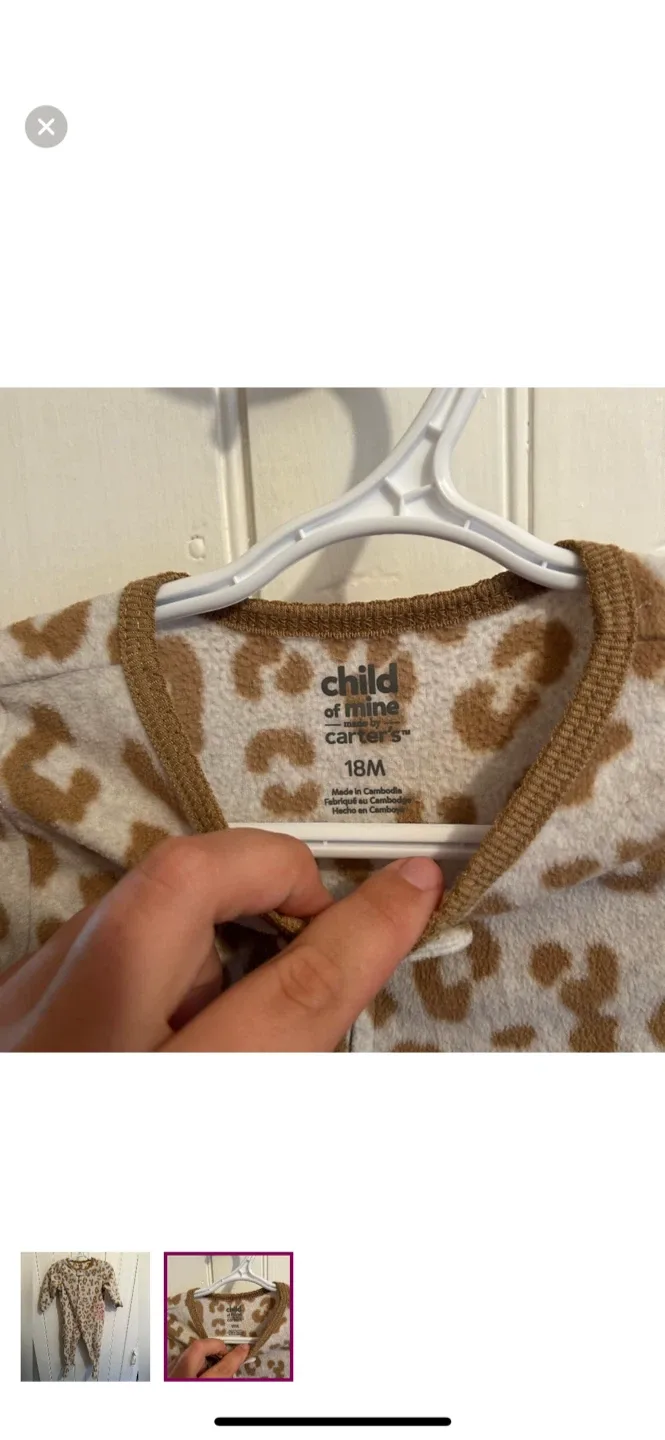 Child of Mine Carter's 18M Sleeper image indicator(2)