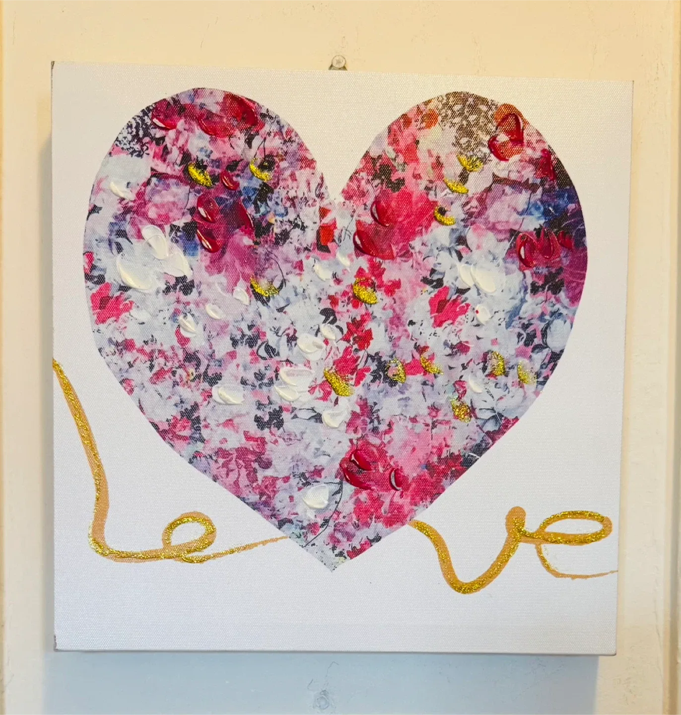 Heart Painting with Love