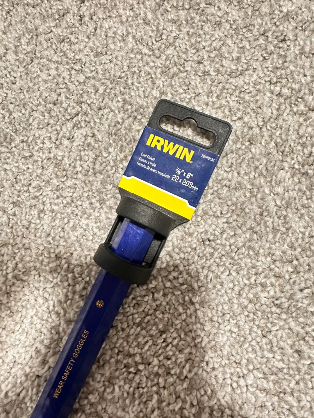 IRWIN COLD CHISEL 7/8” x 8” (22x203mm) image indicator(2)