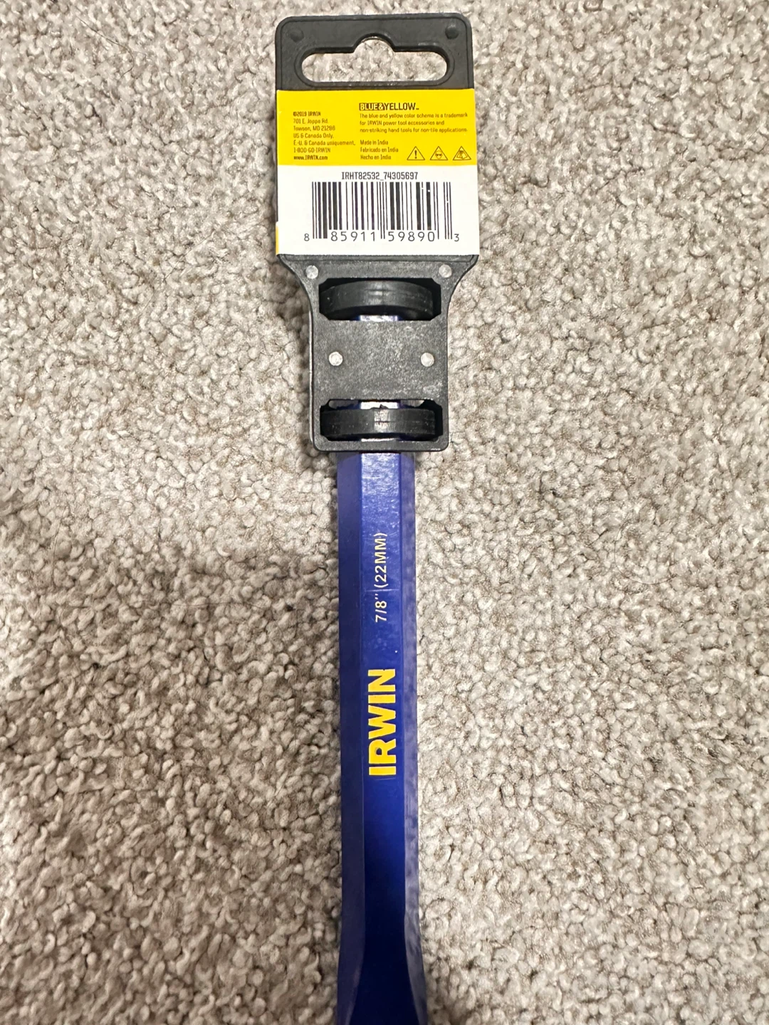 IRWIN COLD CHISEL 7/8” x 8” (22x203mm) - photo 3