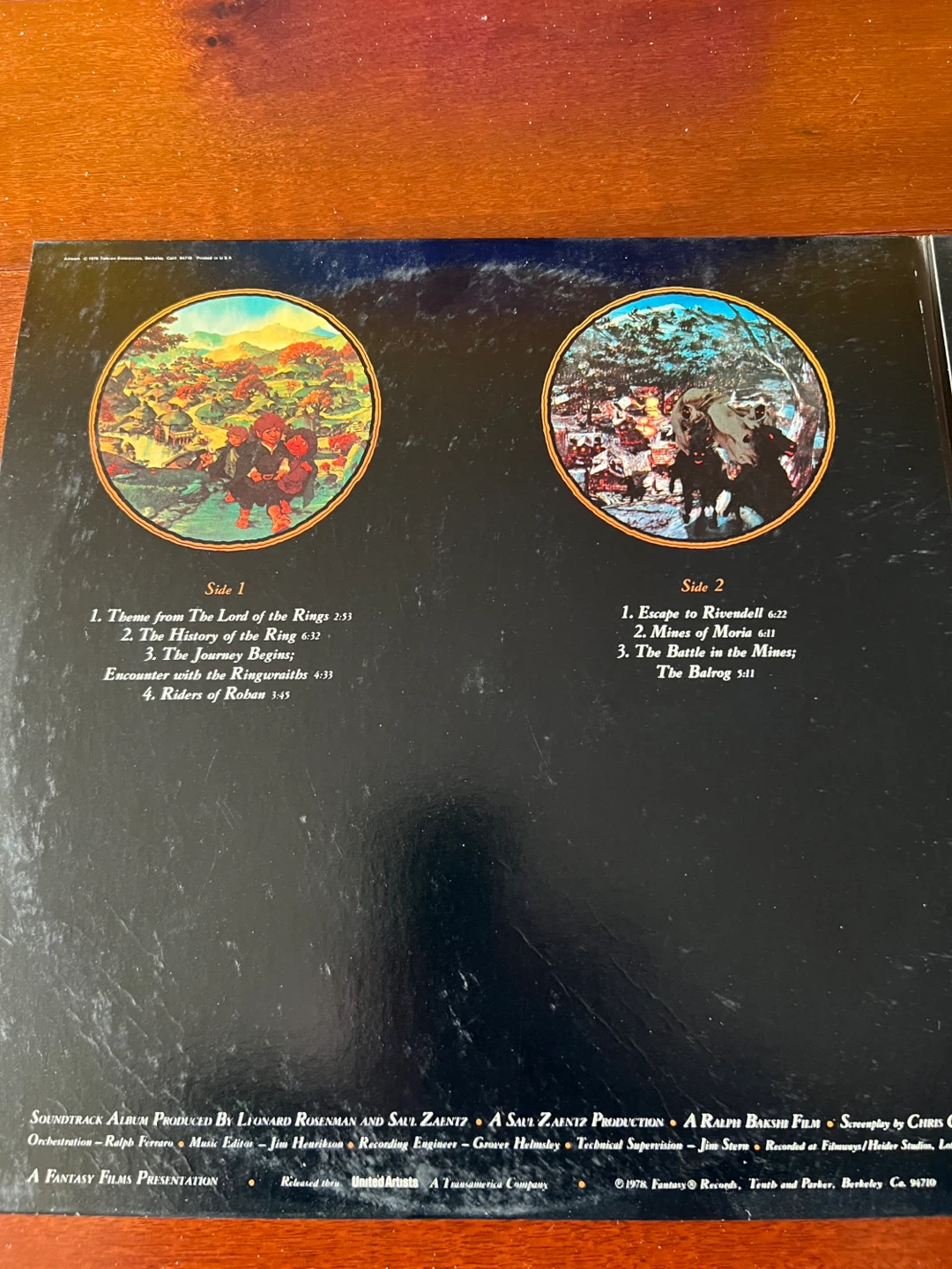 Lord of the Rings Picture Disc Edition Vinyl - photo 4