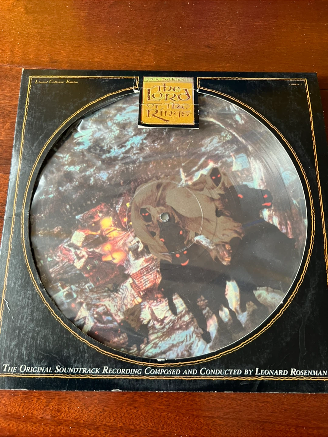 Lord of the Rings Picture Disc Edition Vinyl - photo 2