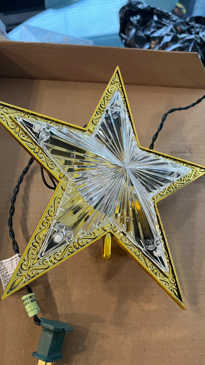 Christmas Tree Topper Star