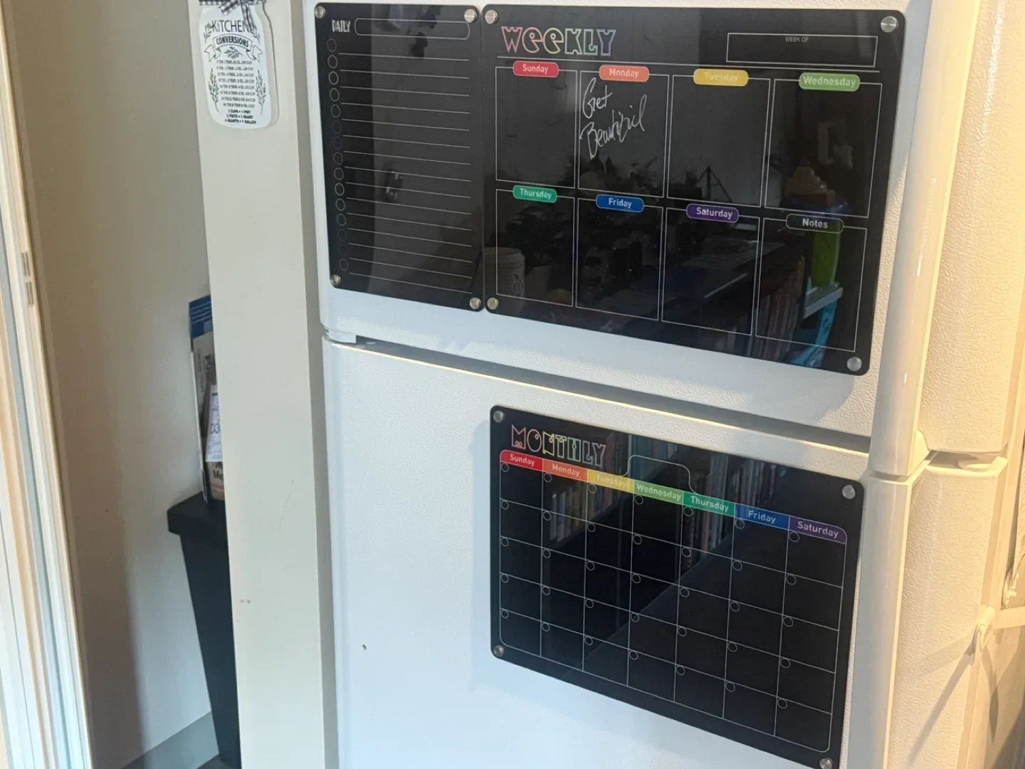 Hivillexun Magnetic Dry Erase Board Set