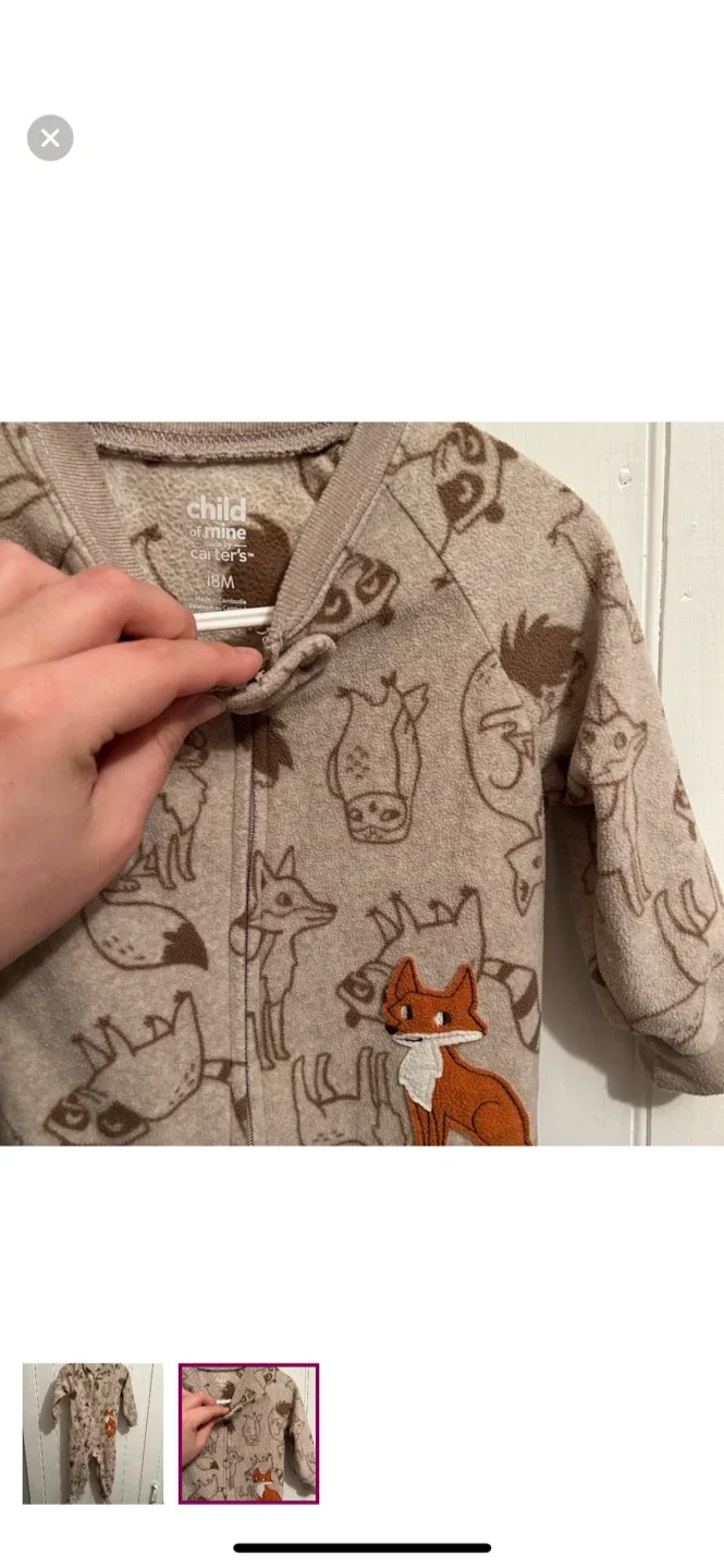 Child of Mine Carter's 18M Sleeper image indicator(2)