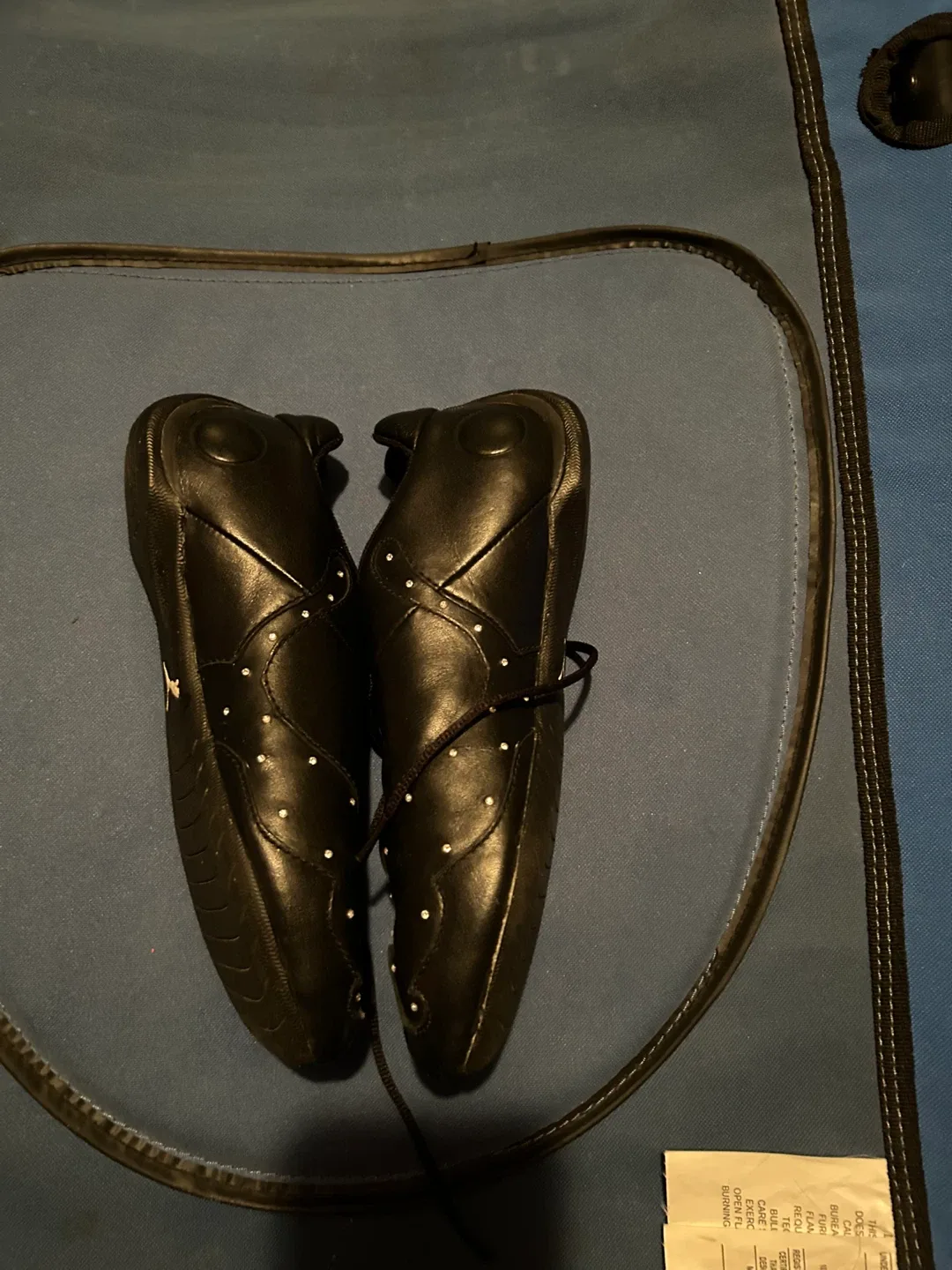 Puma Black Leather Shoes image indicator(3)