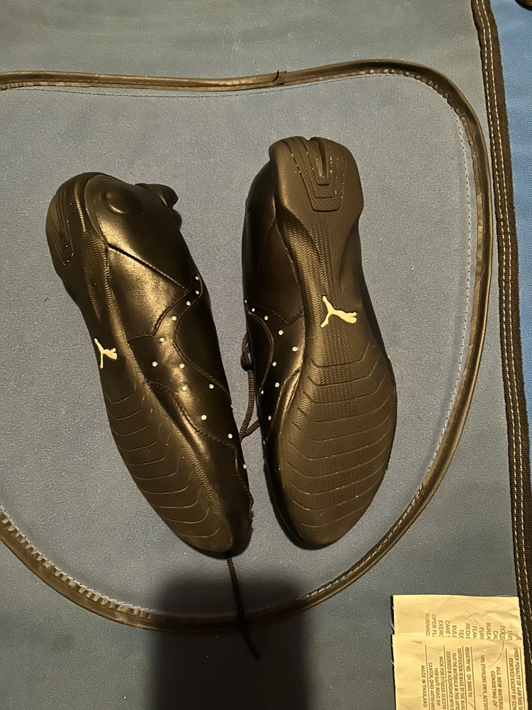 Puma Black Leather Shoes
