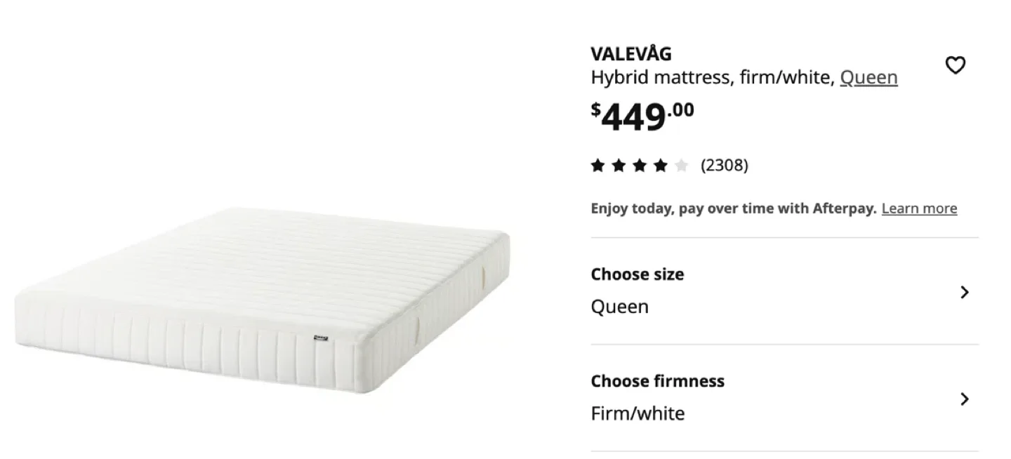 IKEA Malm Queen Bed firm Frame image indicator(2)